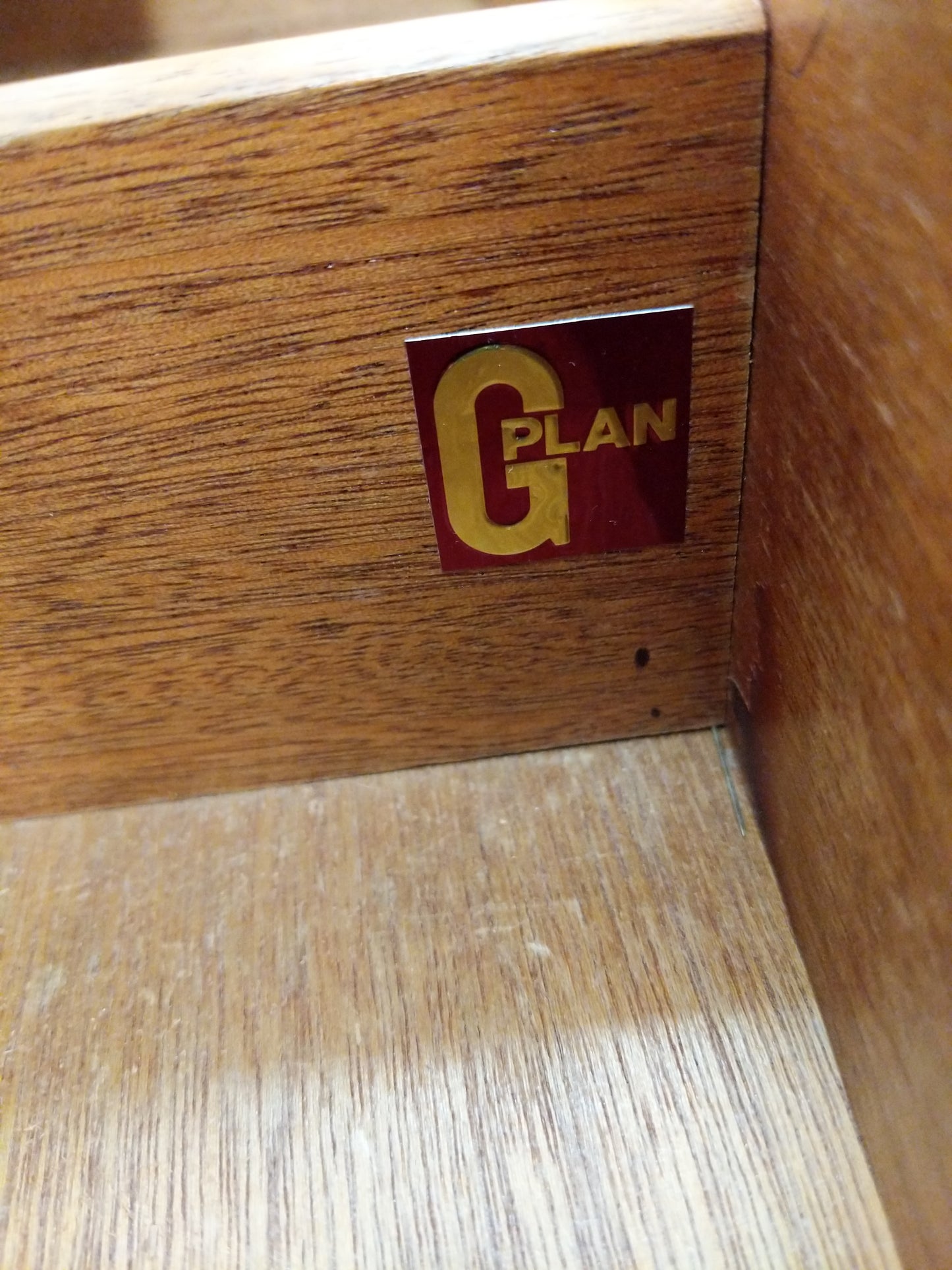 Vintage Mid Century Modern Teak Low Dresser by G Plan