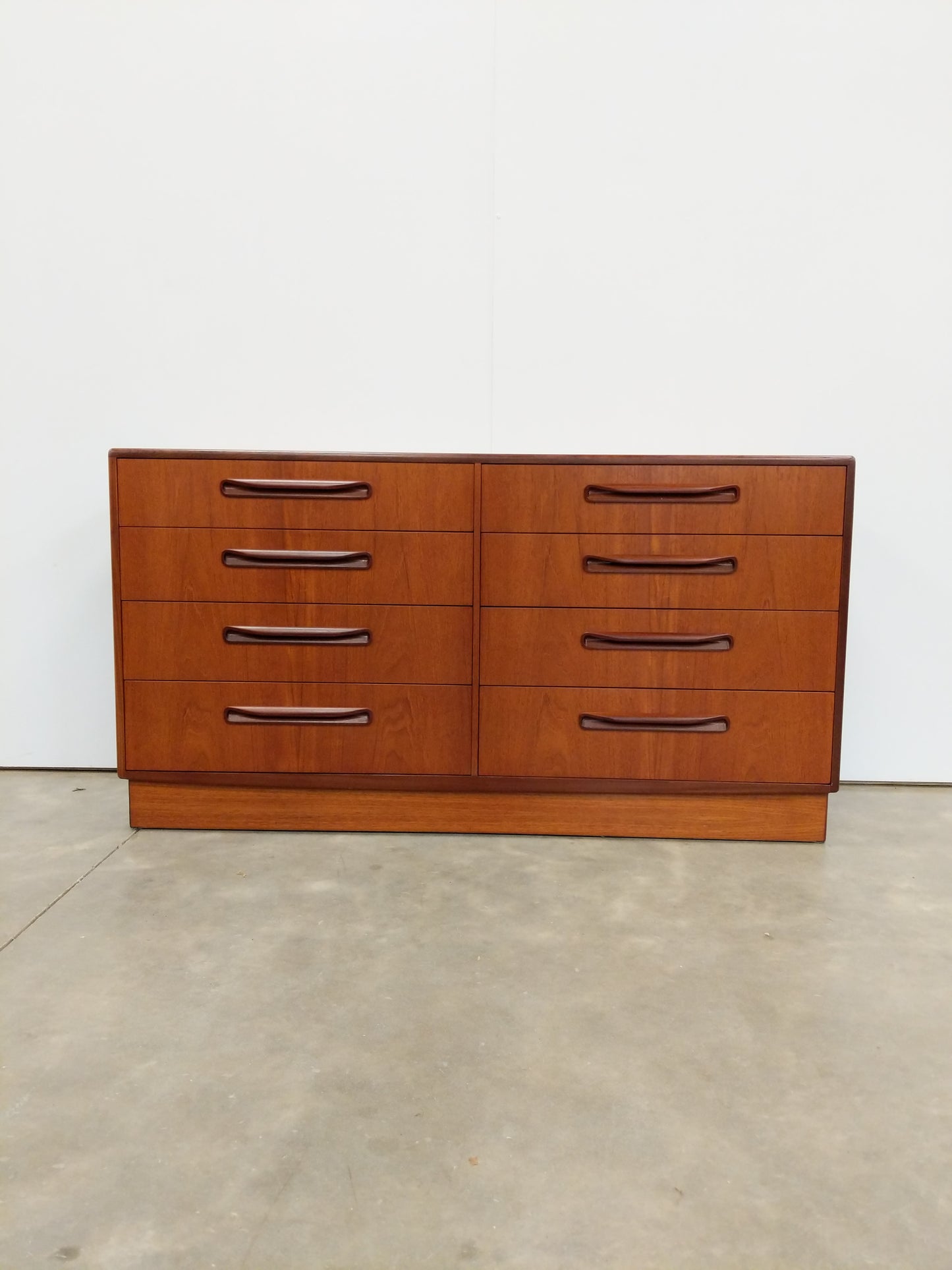 Vintage Mid Century Modern Teak Dresser by G Plan