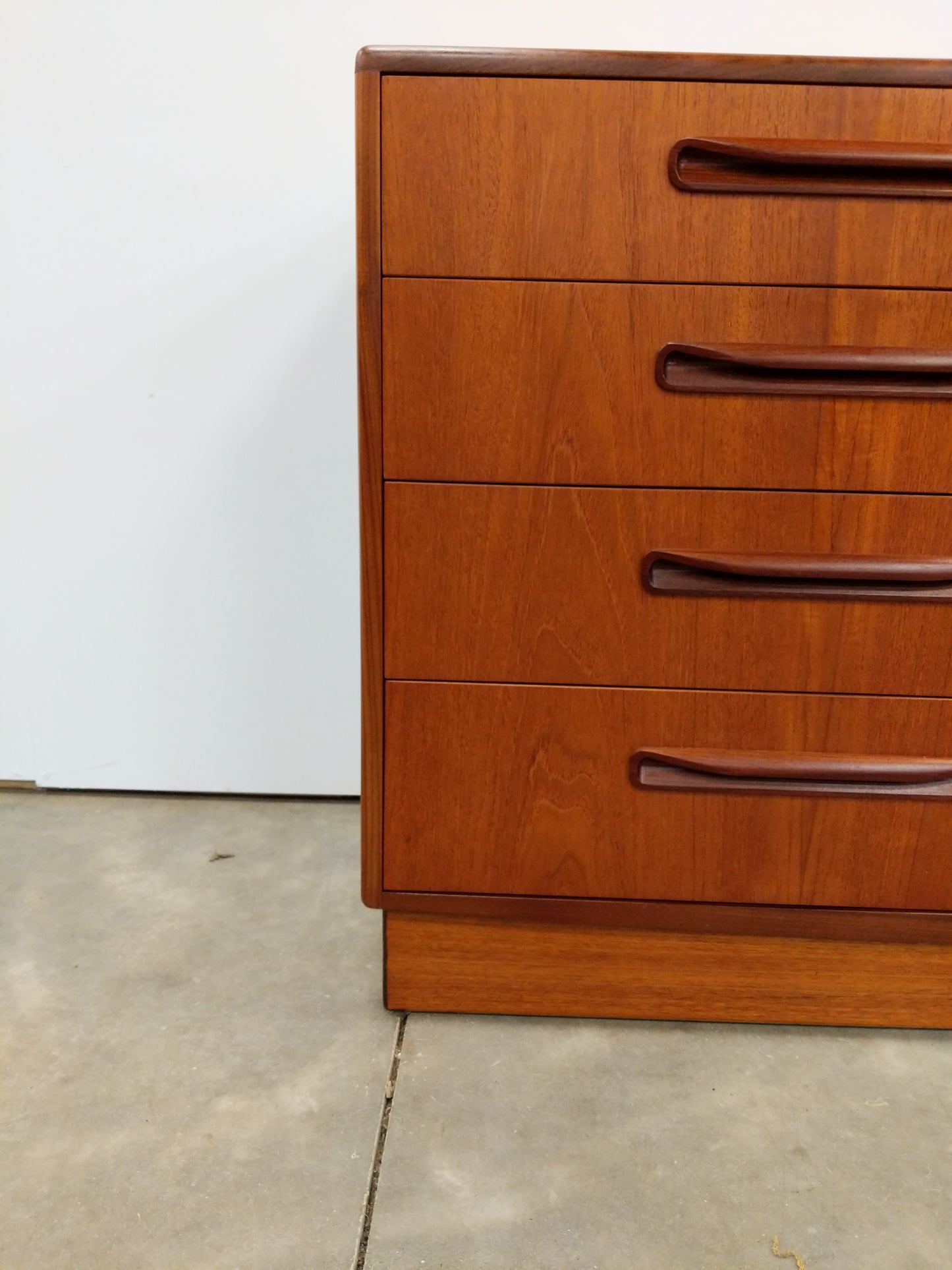 Vintage Mid Century Modern Teak Dresser by G Plan