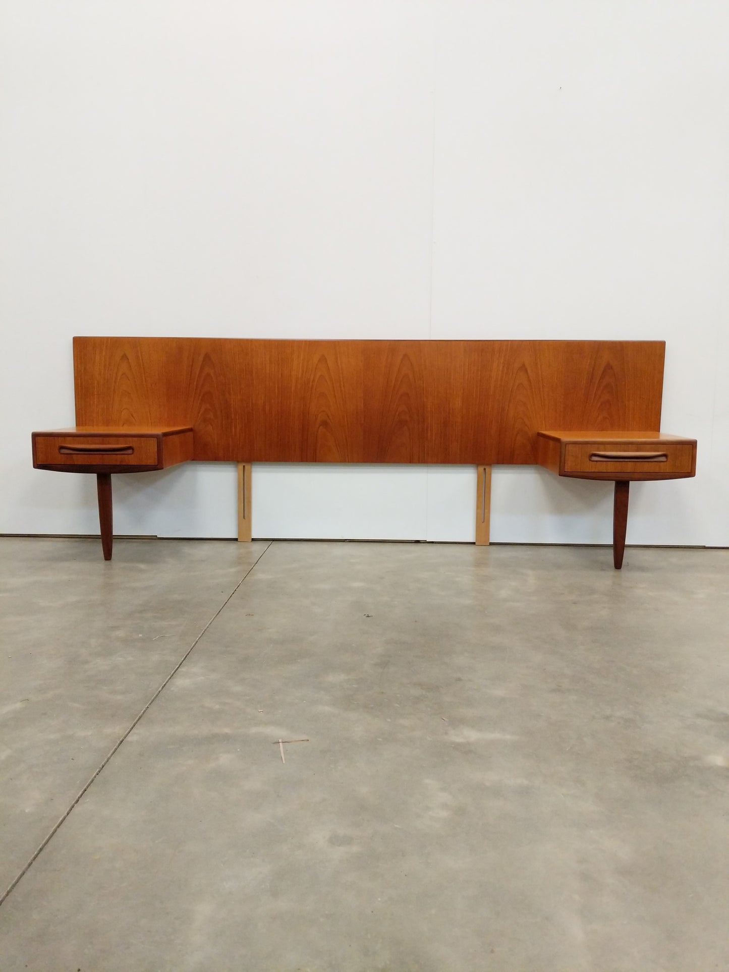 Vintage Mid Century Modern Teak Headboard by G Plan