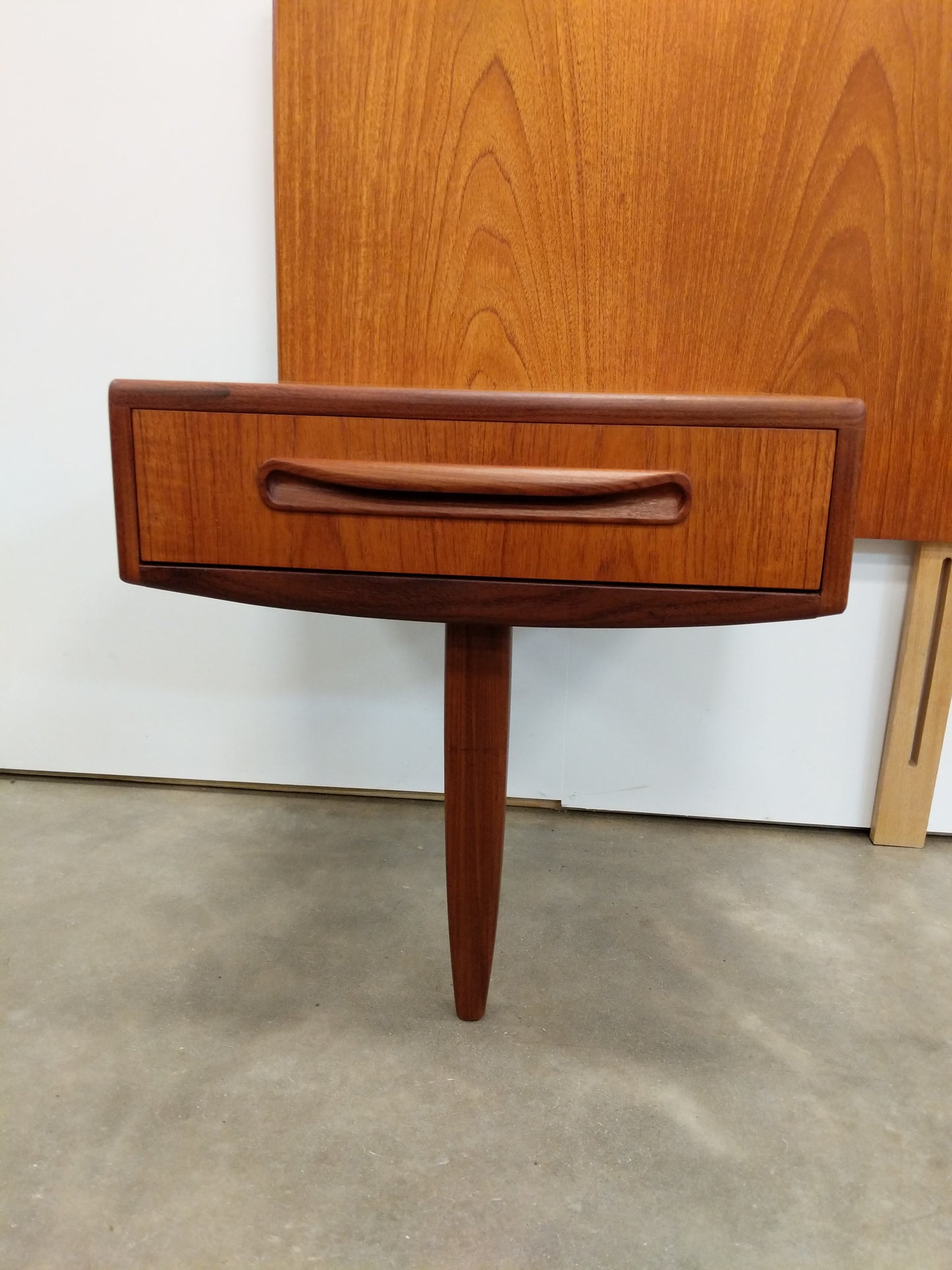 Vintage Mid Century Modern Teak Headboard by G Plan