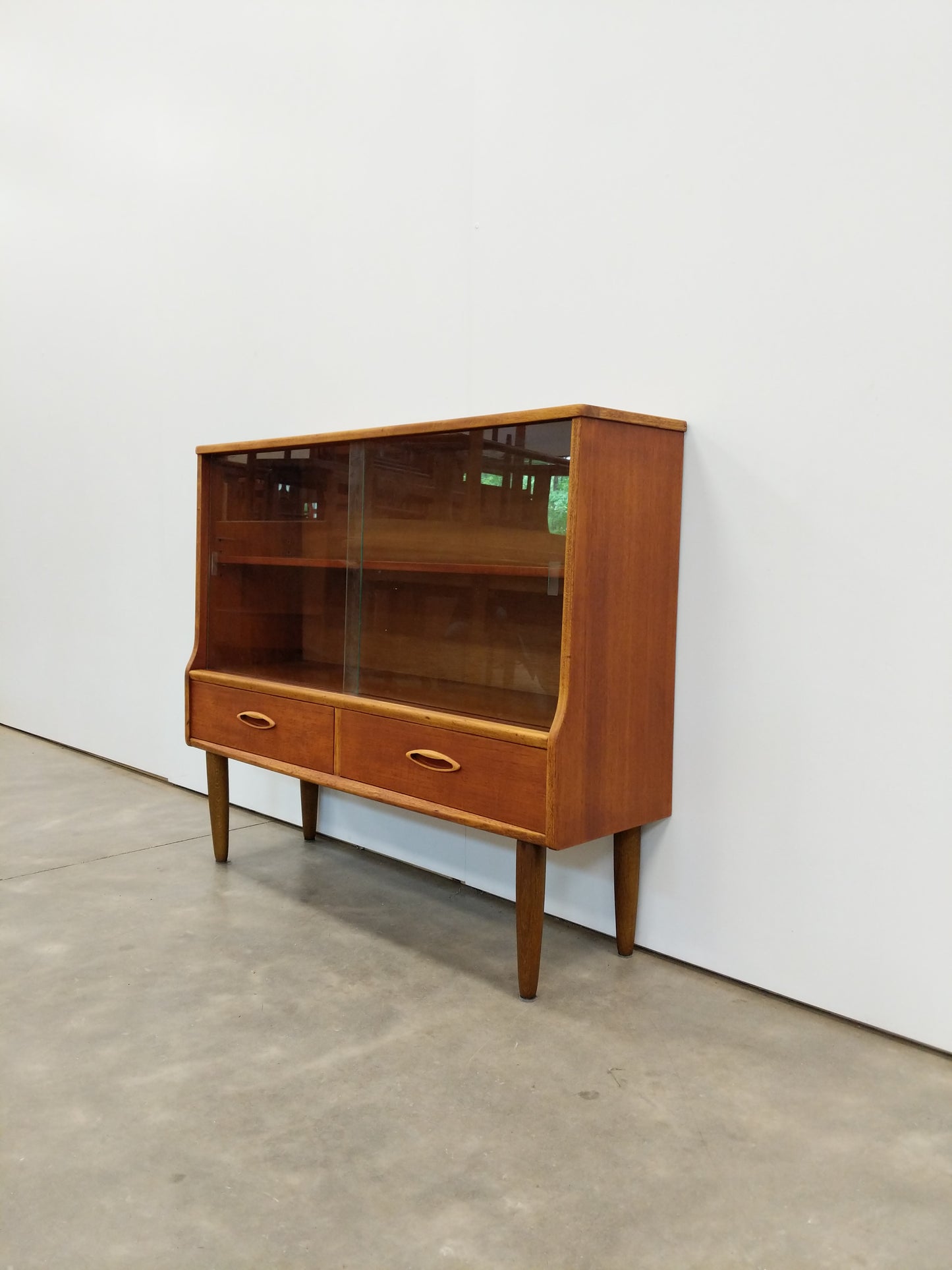 Vintage Mid Century Modern Teak Cabinet by Jentique