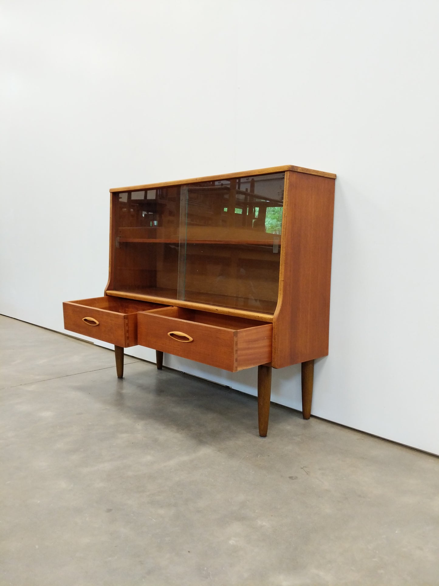 Vintage Mid Century Modern Teak Cabinet by Jentique