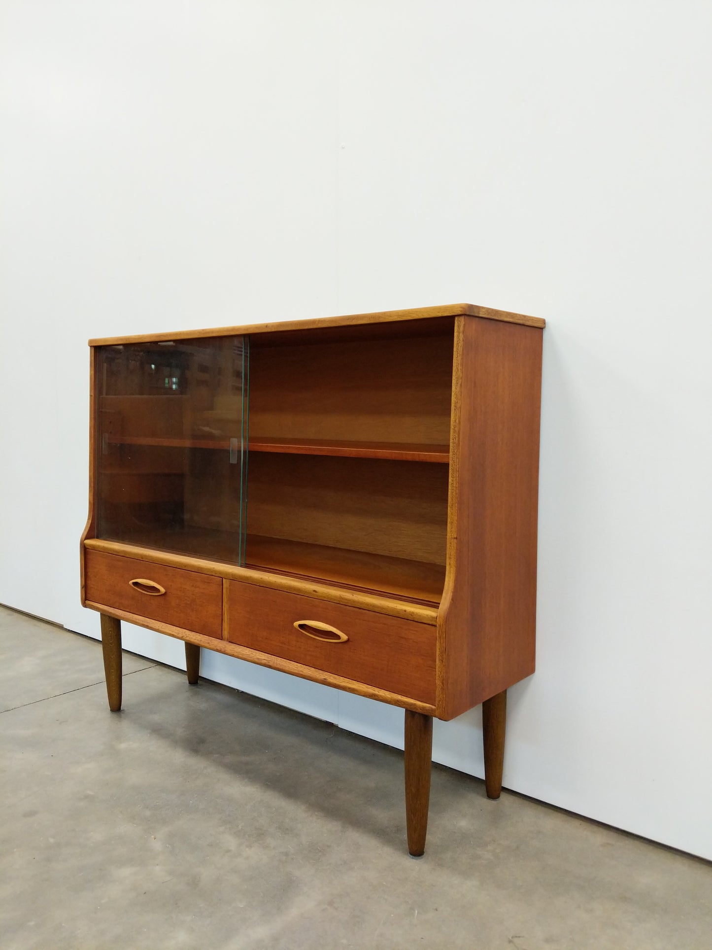 Vintage Mid Century Modern Teak Cabinet by Jentique