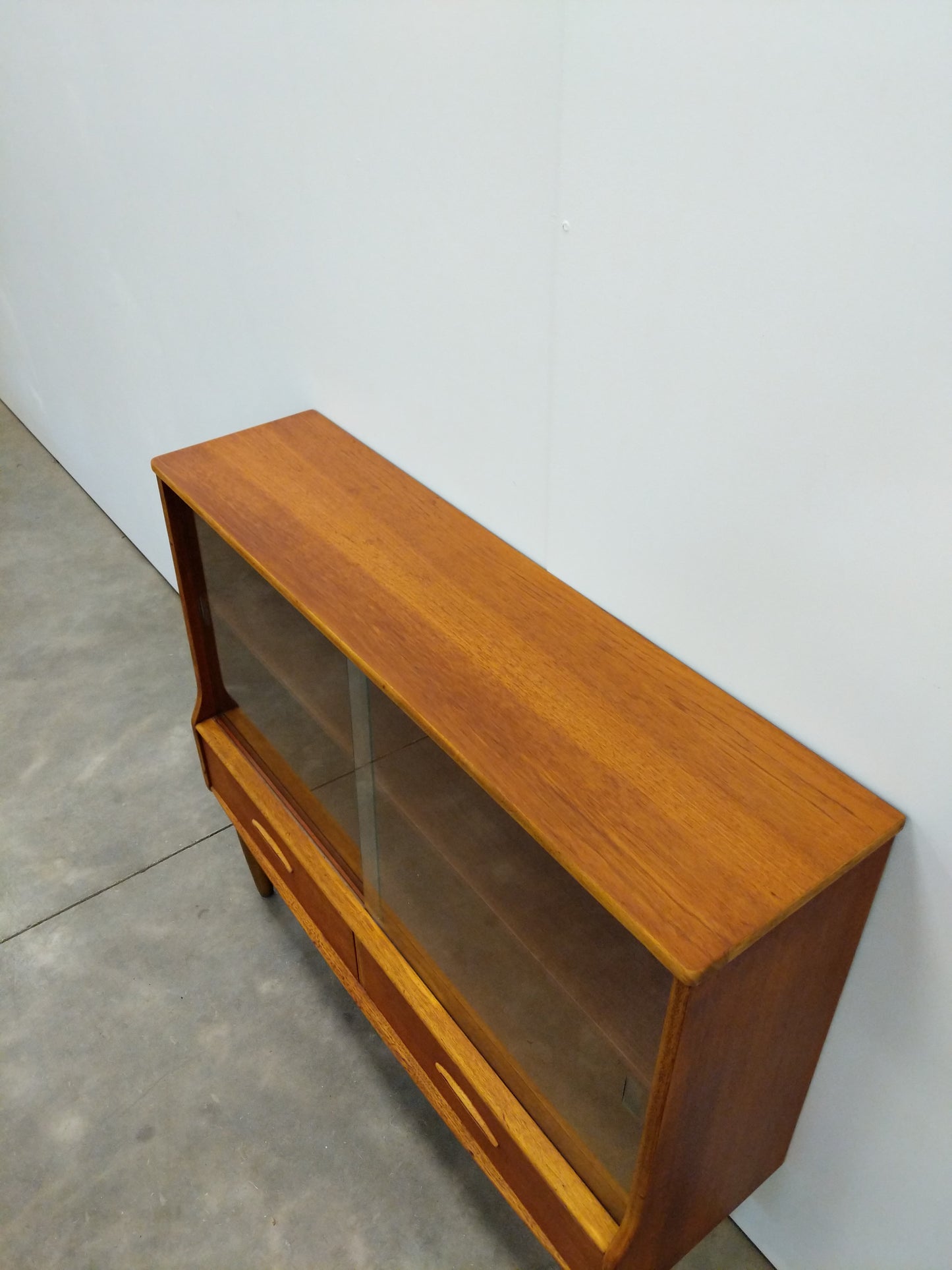 Vintage Mid Century Modern Teak Cabinet by Jentique