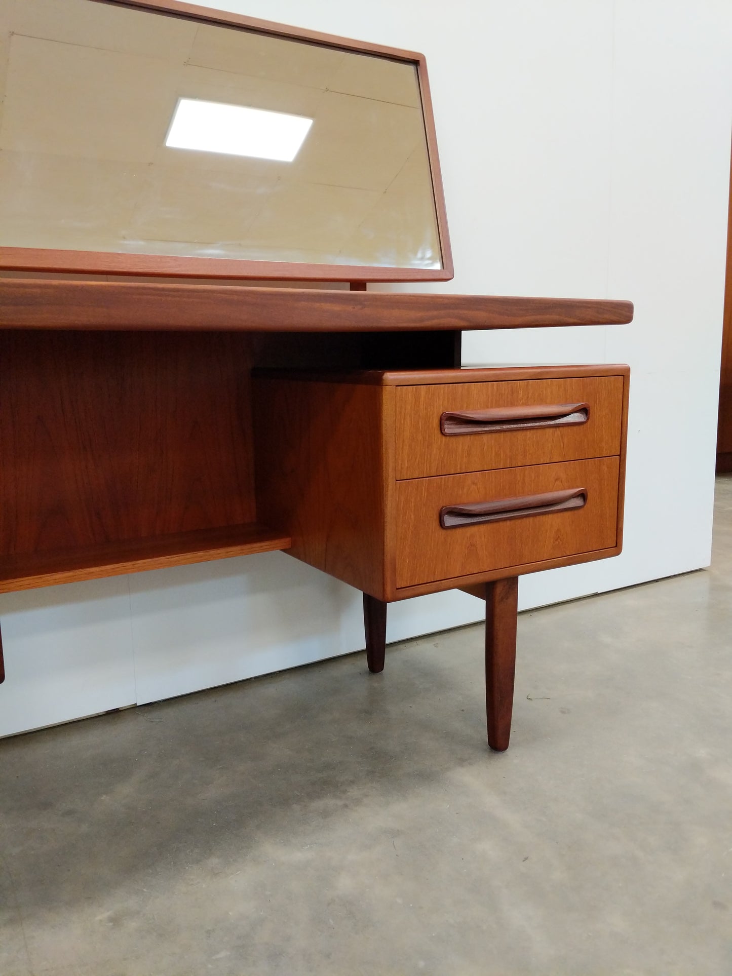 Vintage Mid Century Modern Teak Dressing Table / Desk by G Plan