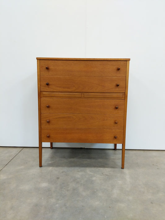 Vintage Mid Century Modern Teak Dresser