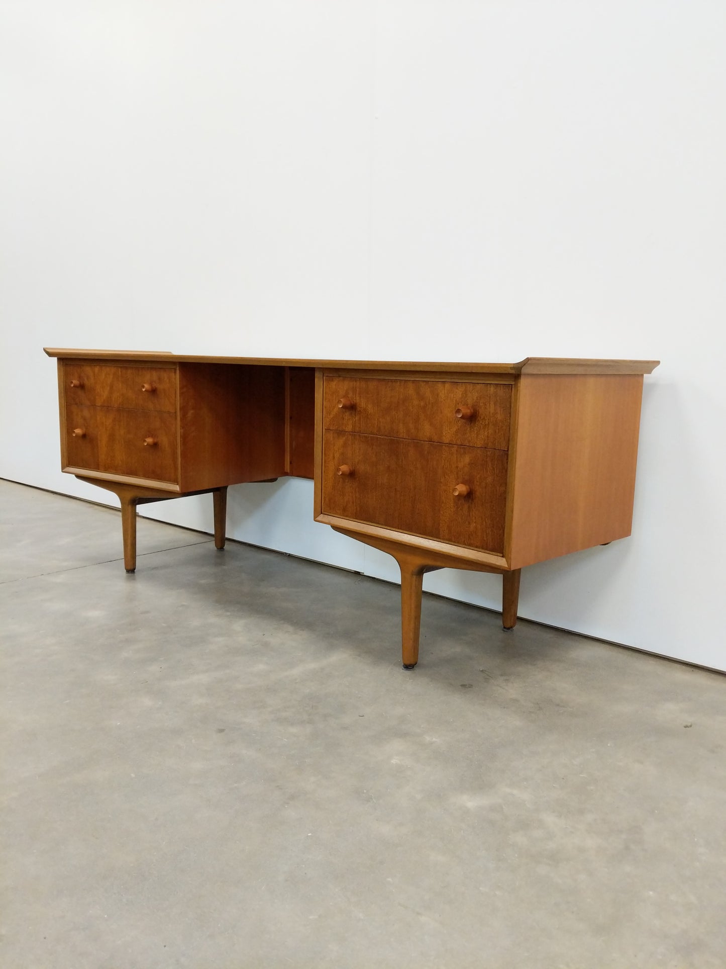 Vintage Mid Century Modern Desk / Dressing Table by Vesper