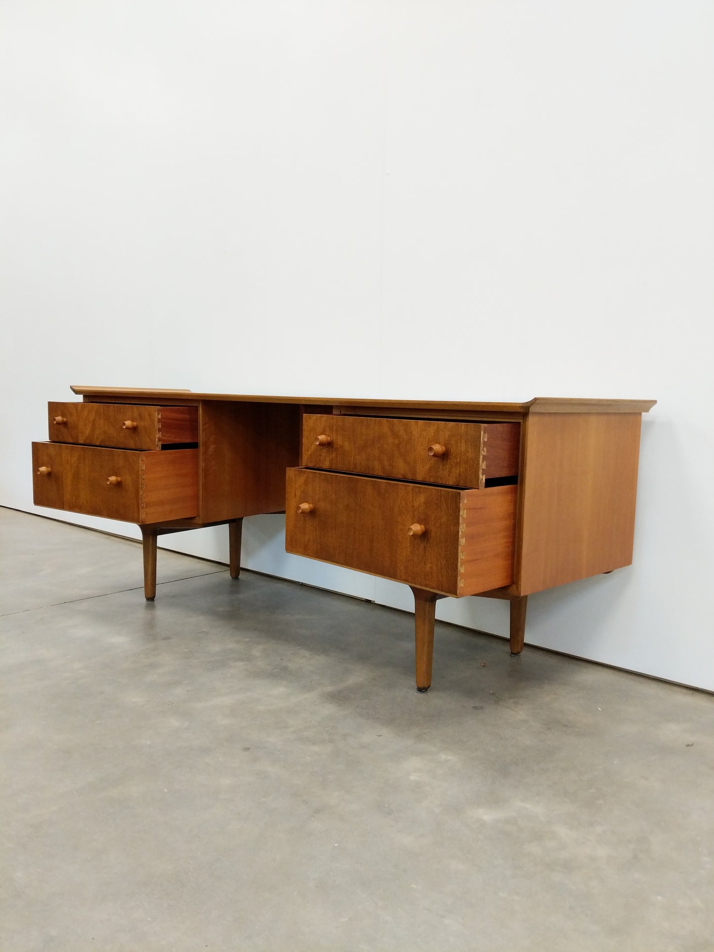 Vintage Mid Century Modern Desk / Dressing Table by Vesper