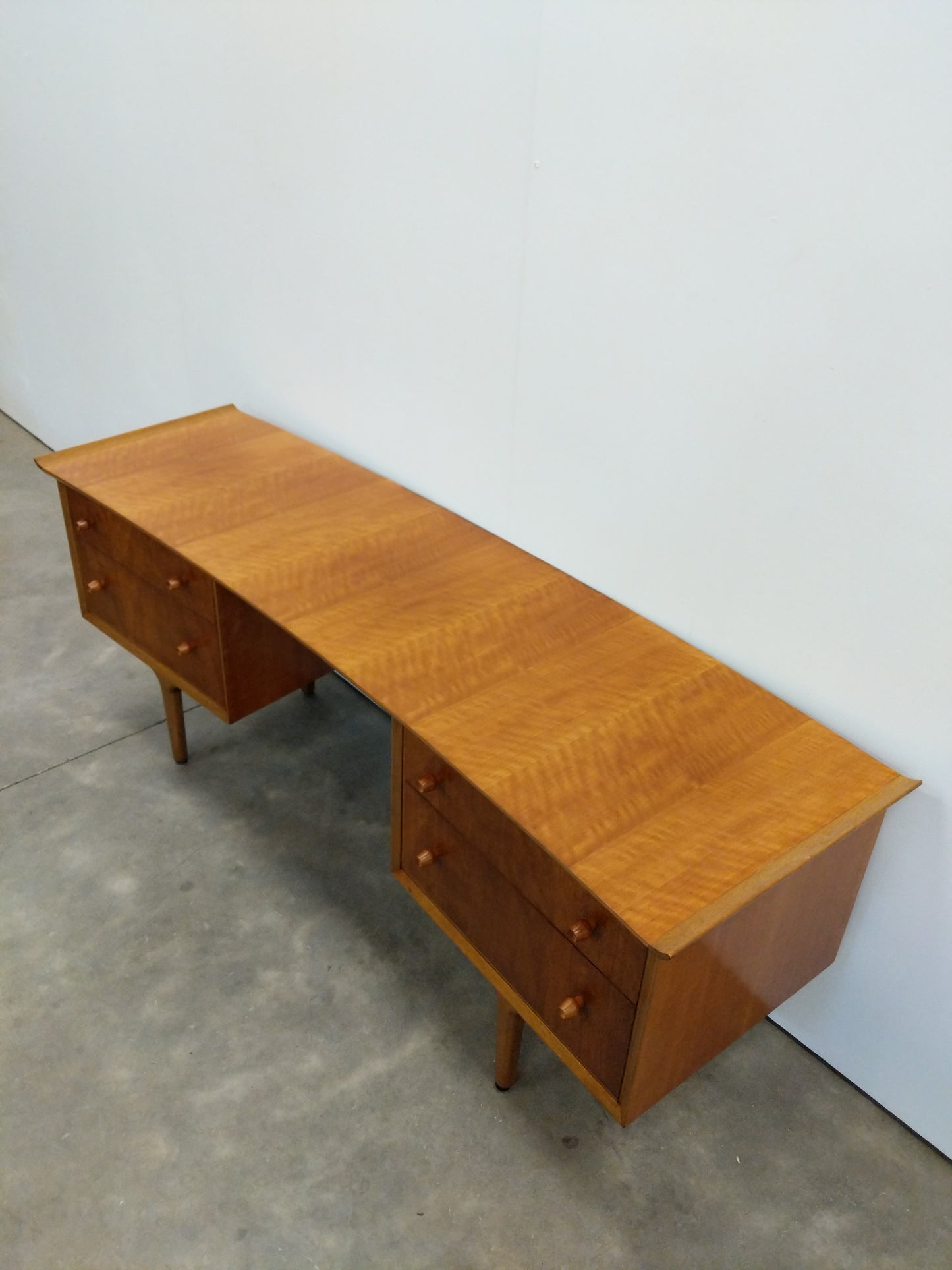 Vintage Mid Century Modern Desk / Dressing Table by Vesper