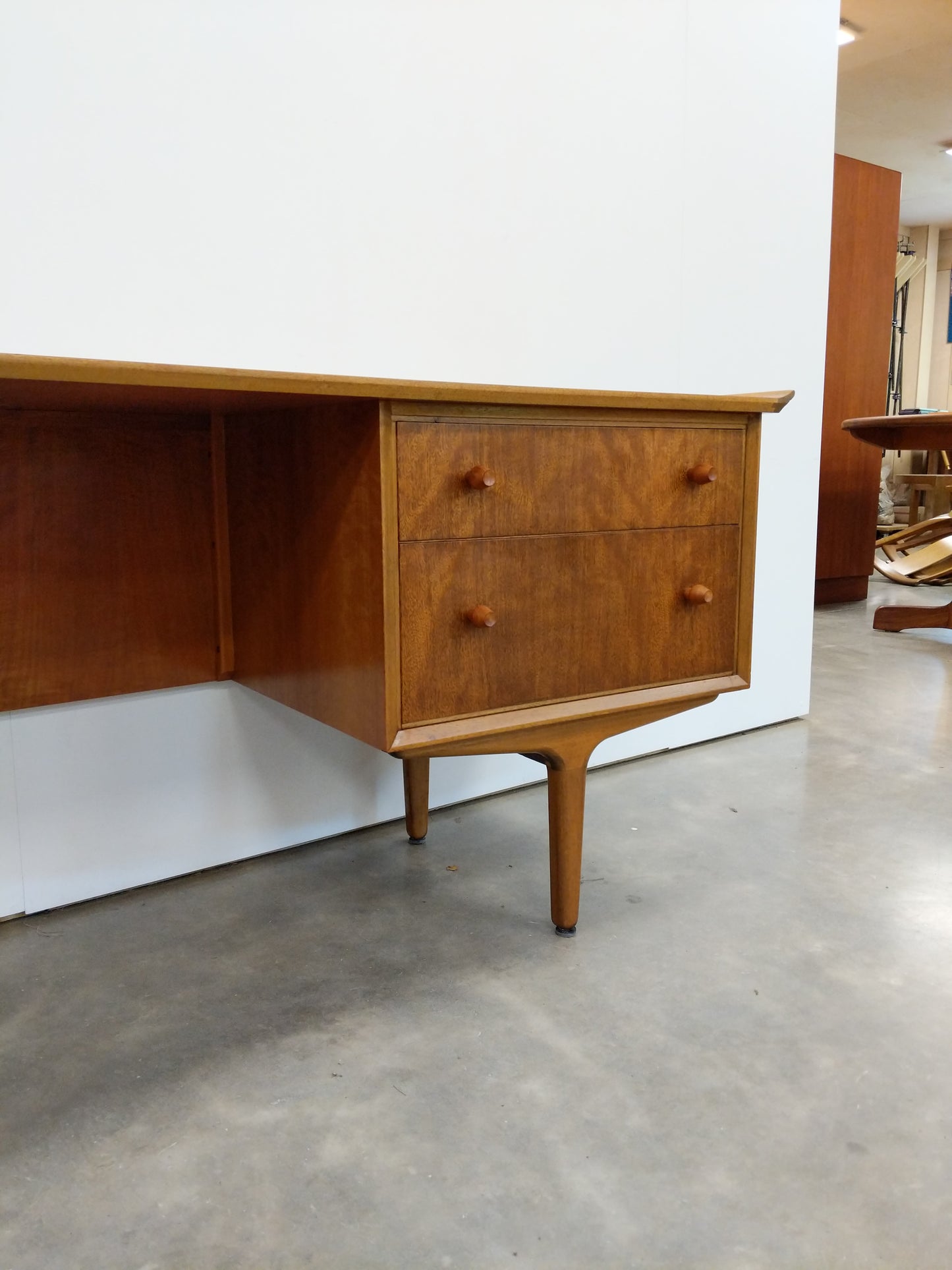 Vintage Mid Century Modern Desk / Dressing Table by Vesper