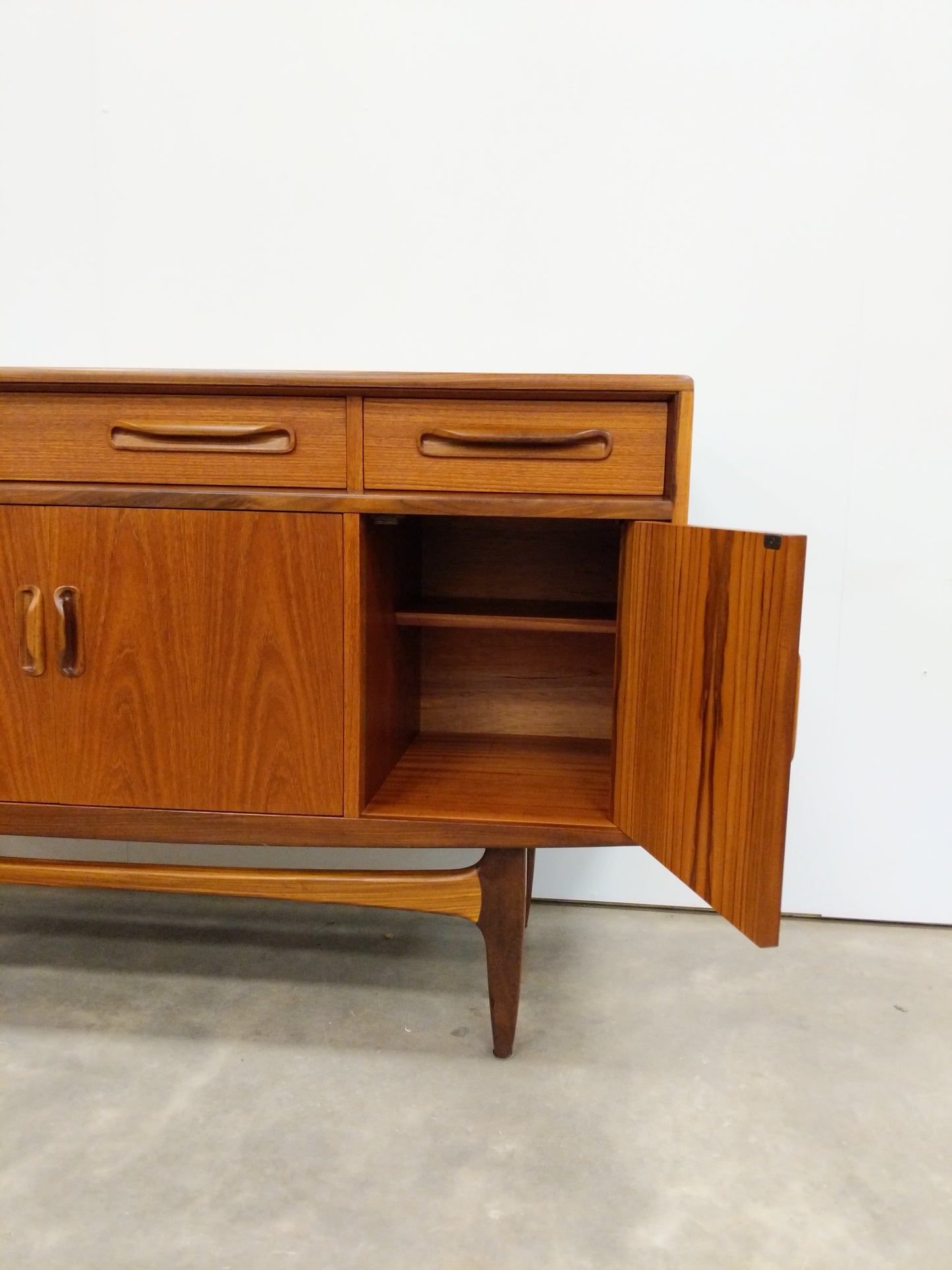 Vintage Mid Century Modern Teak Credenza by G Plan