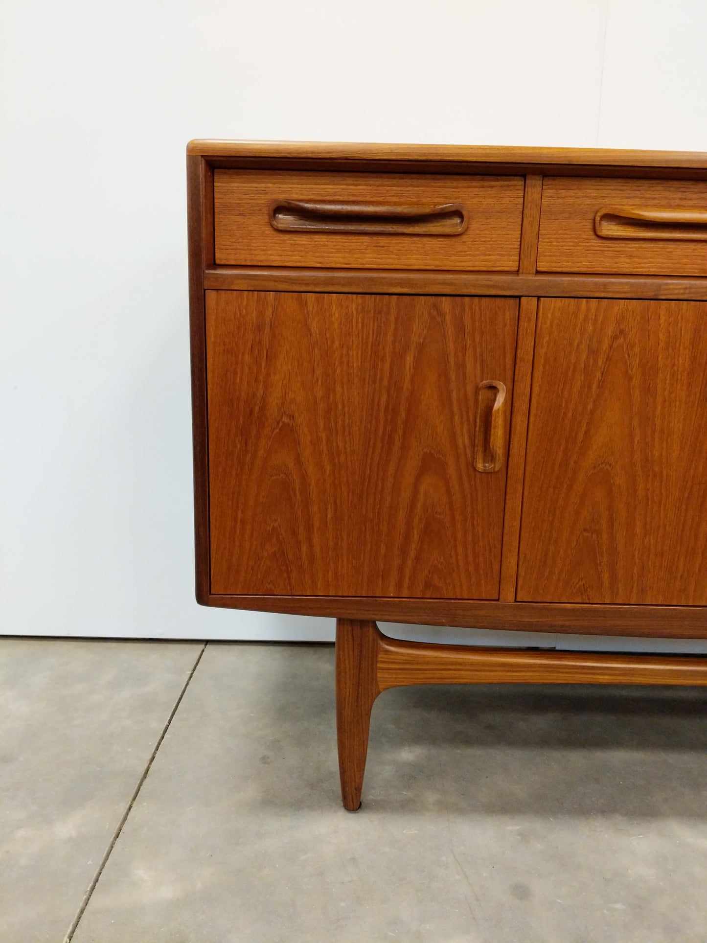 Vintage Mid Century Modern Teak Credenza by G Plan