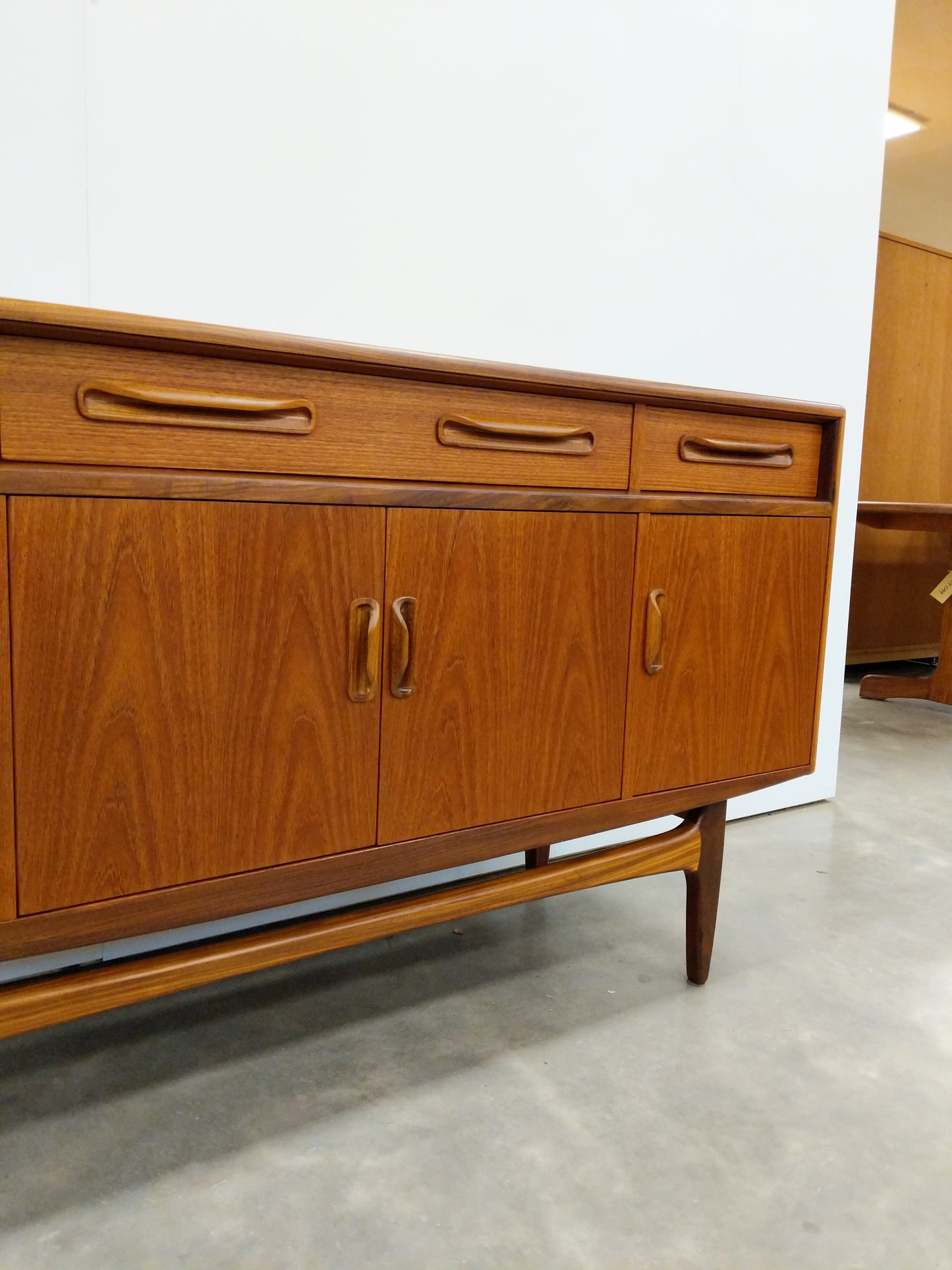 Vintage Mid Century Modern Teak Credenza by G Plan