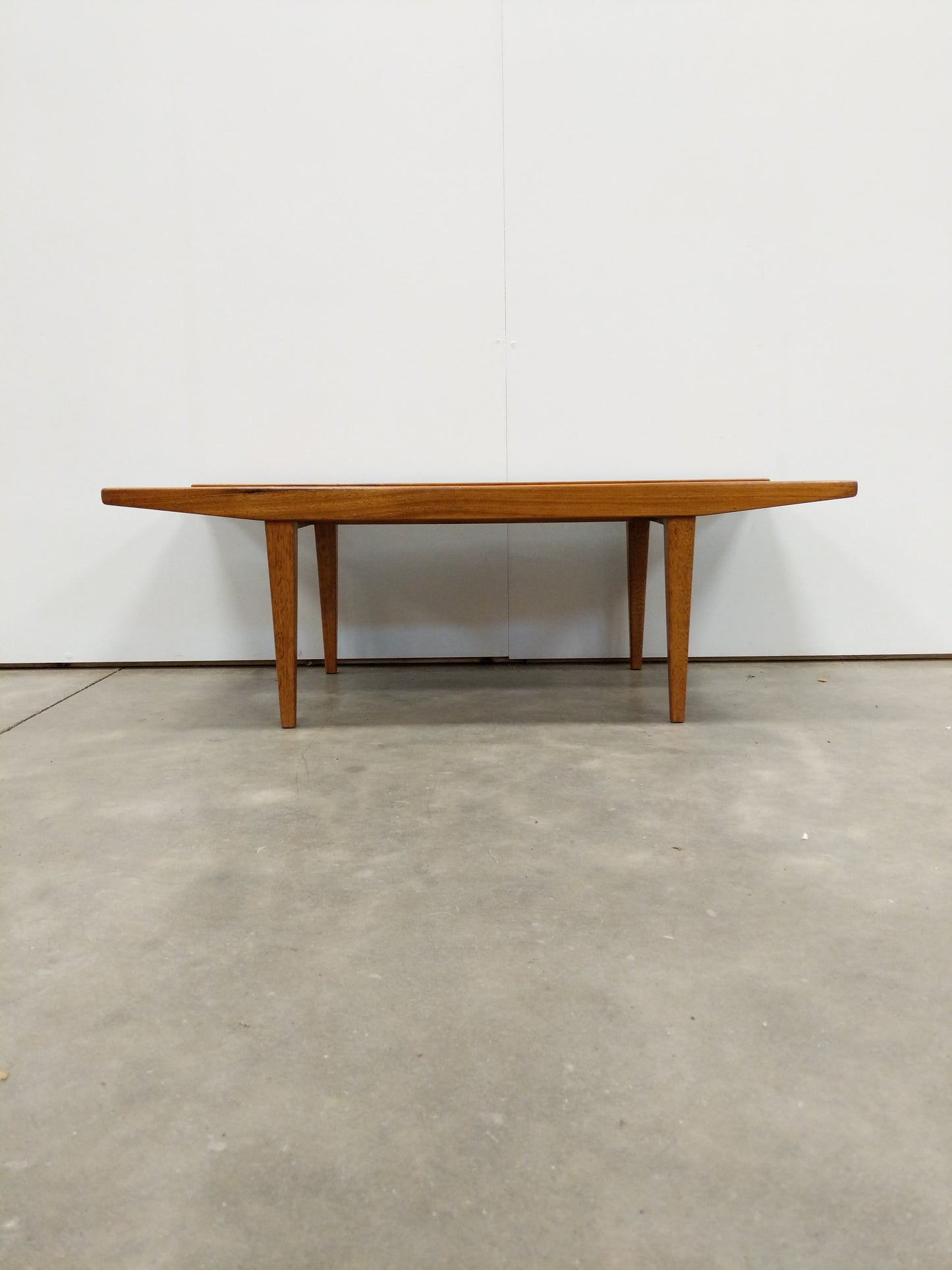 Vintage Mid Century Modern Teak Coffee Table by Wrighton