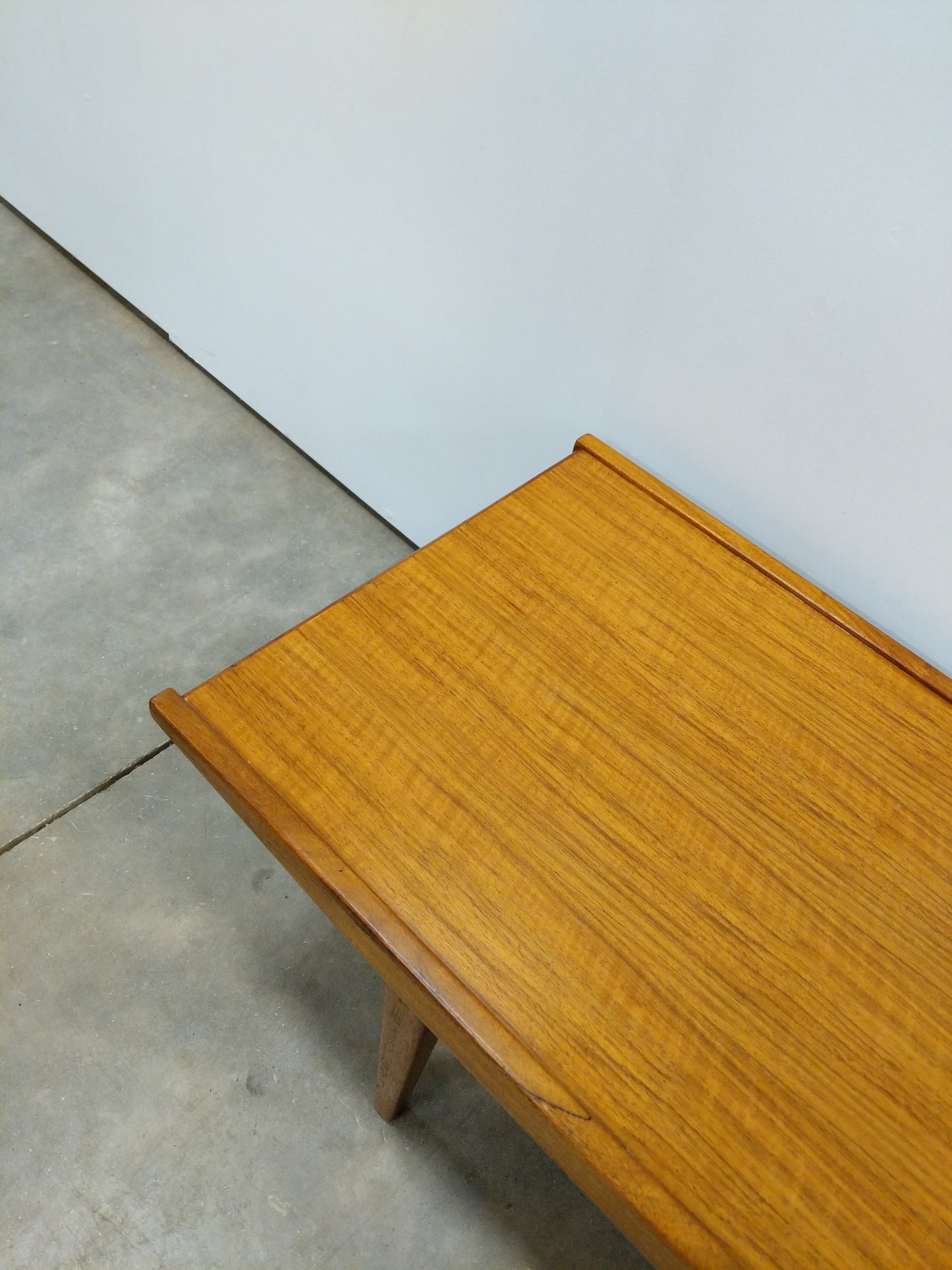 Vintage Mid Century Modern Teak Coffee Table by Wrighton