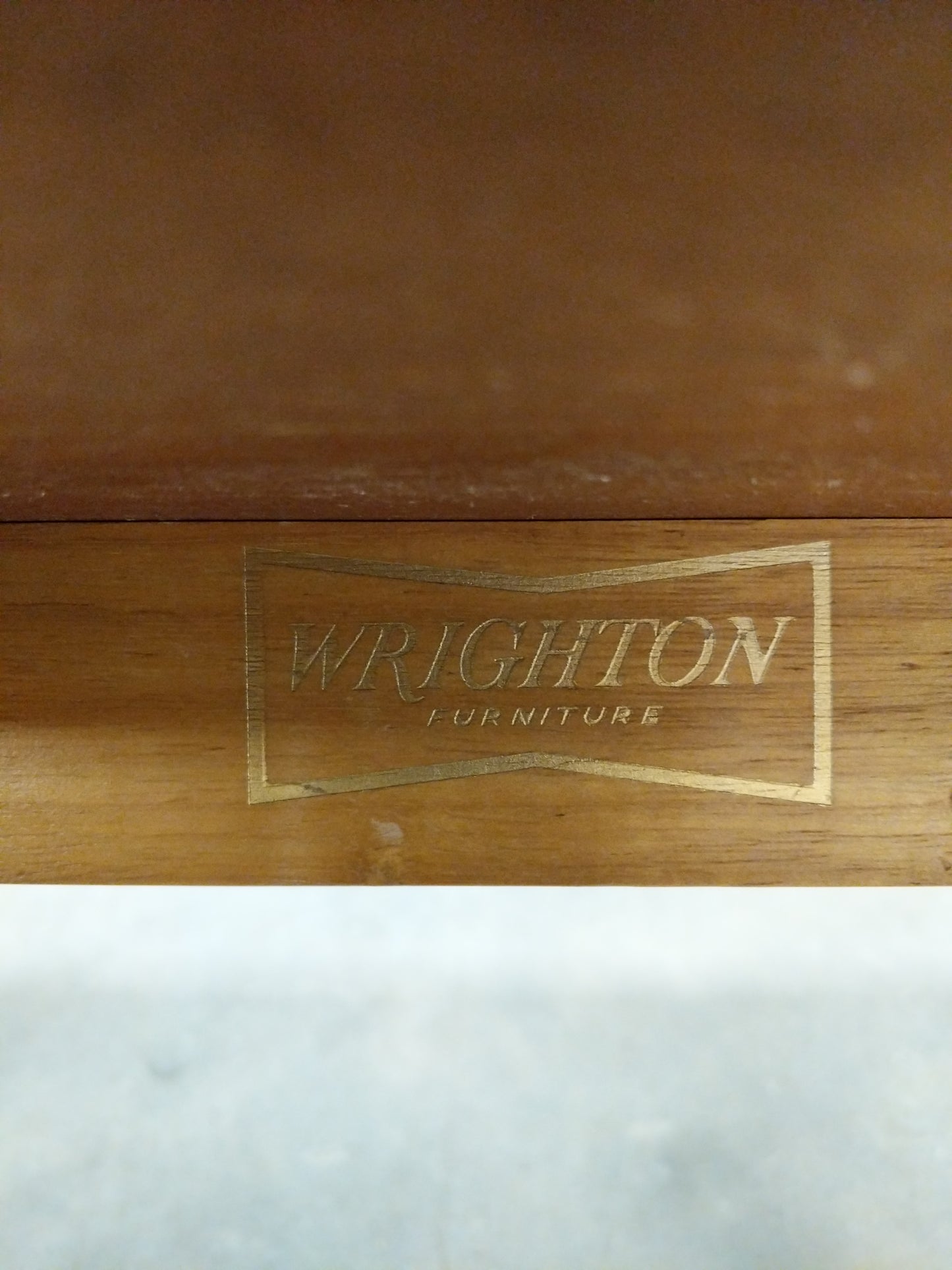Vintage Mid Century Modern Teak Coffee Table by Wrighton