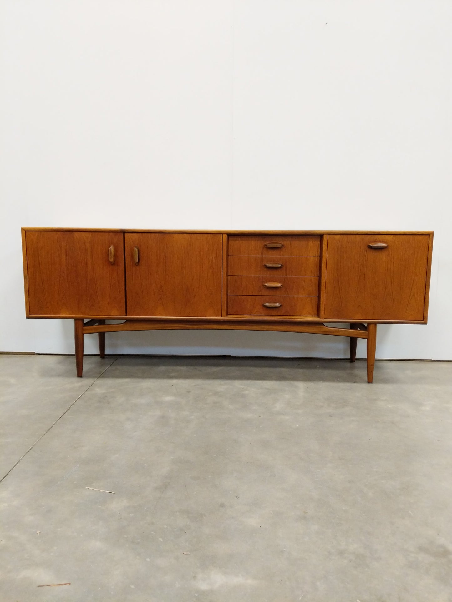Vintage Mid Century Modern Teak Credenza by G Plan
