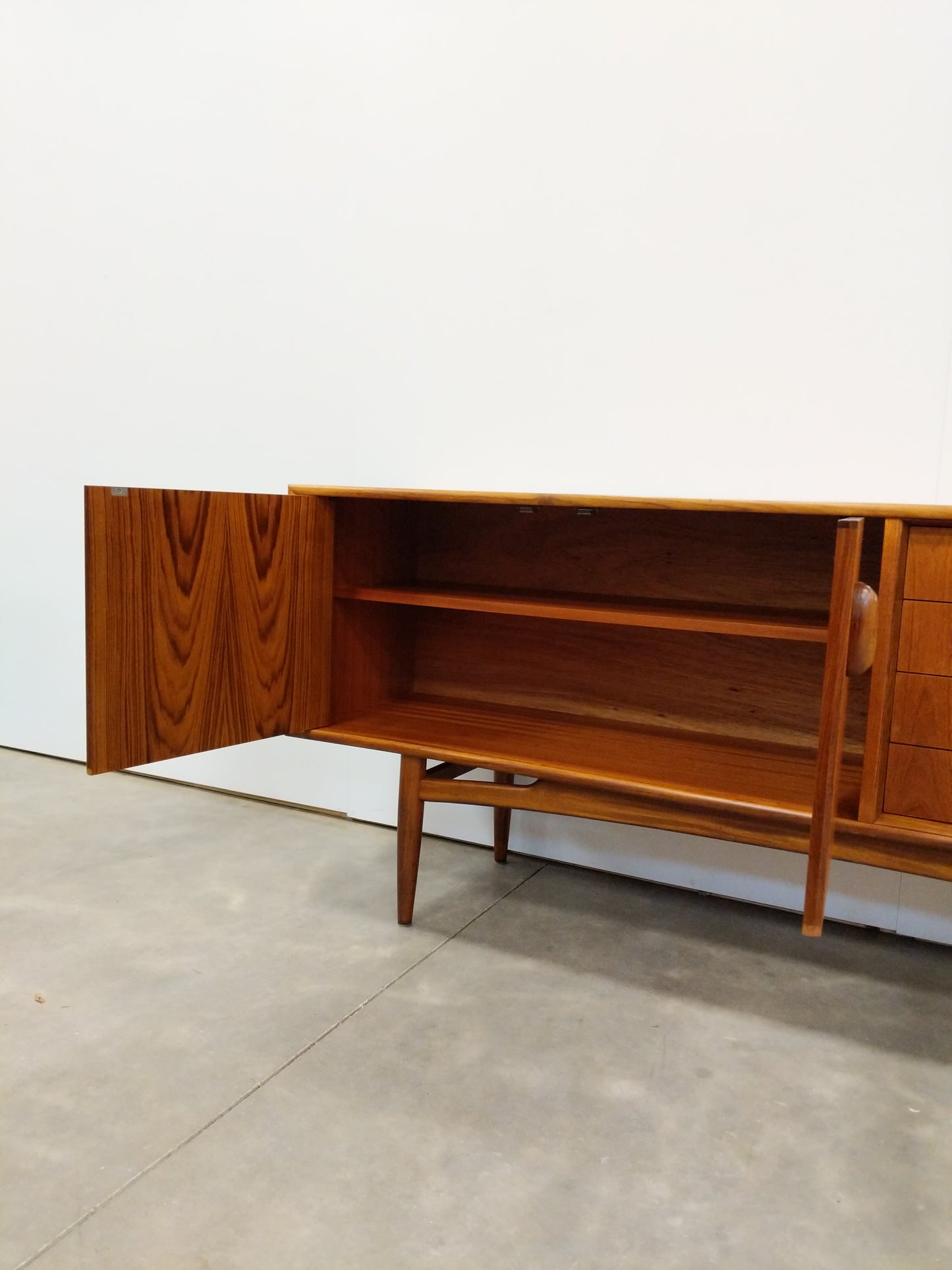 Vintage Mid Century Modern Teak Credenza by G Plan