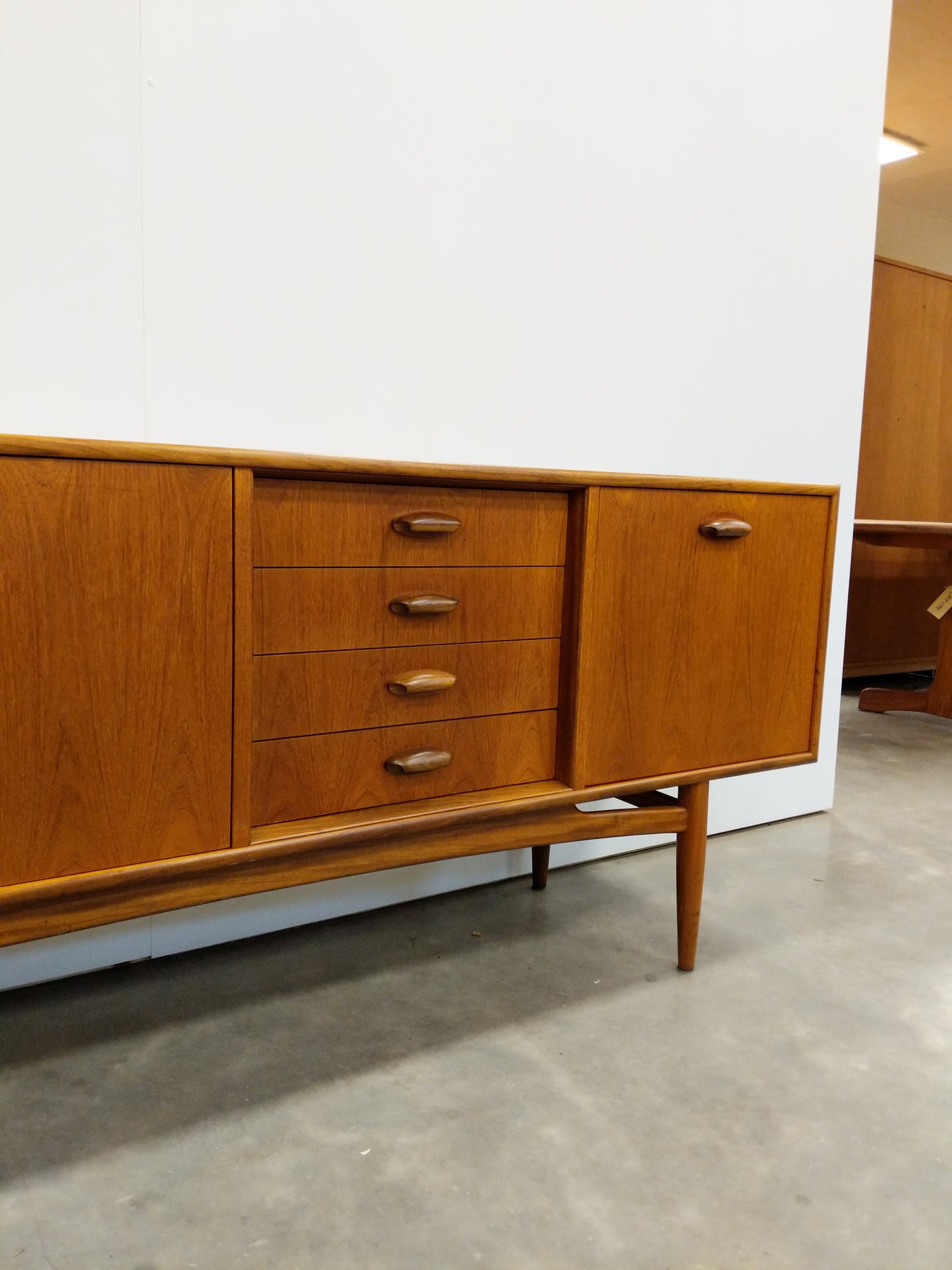 Vintage Mid Century Modern Teak Credenza by G Plan