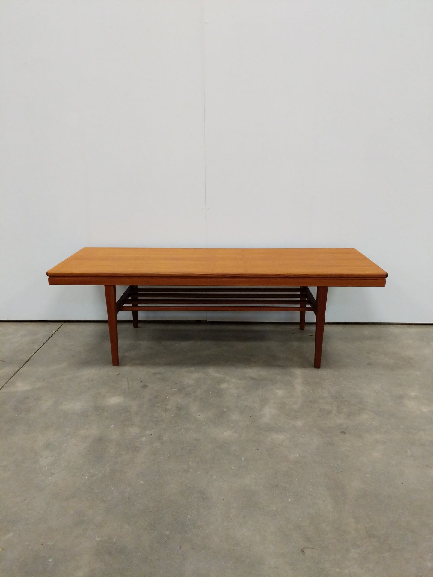 Vintage Mid Century Modern Teak Coffee Table