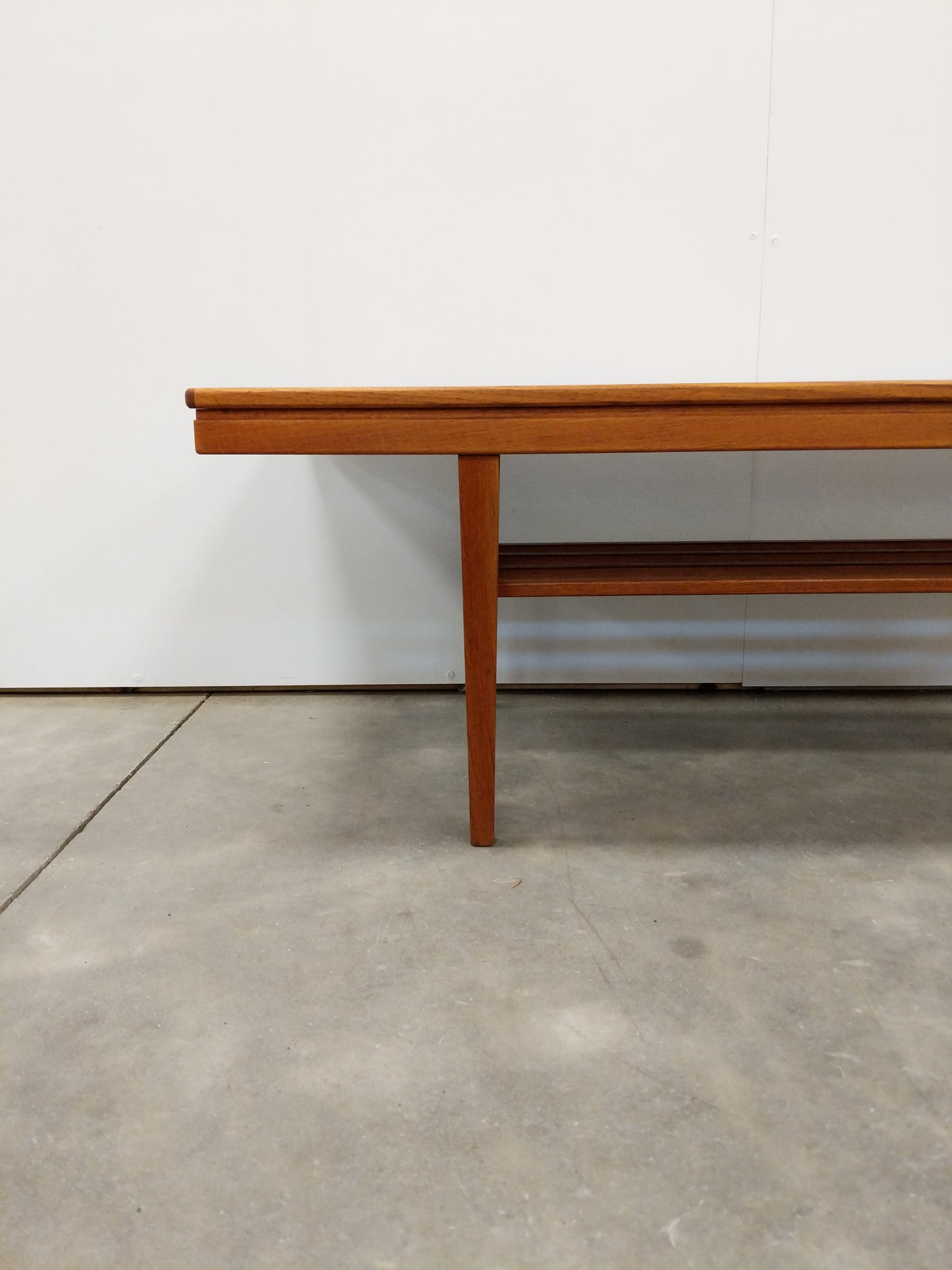 Vintage Mid Century Modern Teak Coffee Table