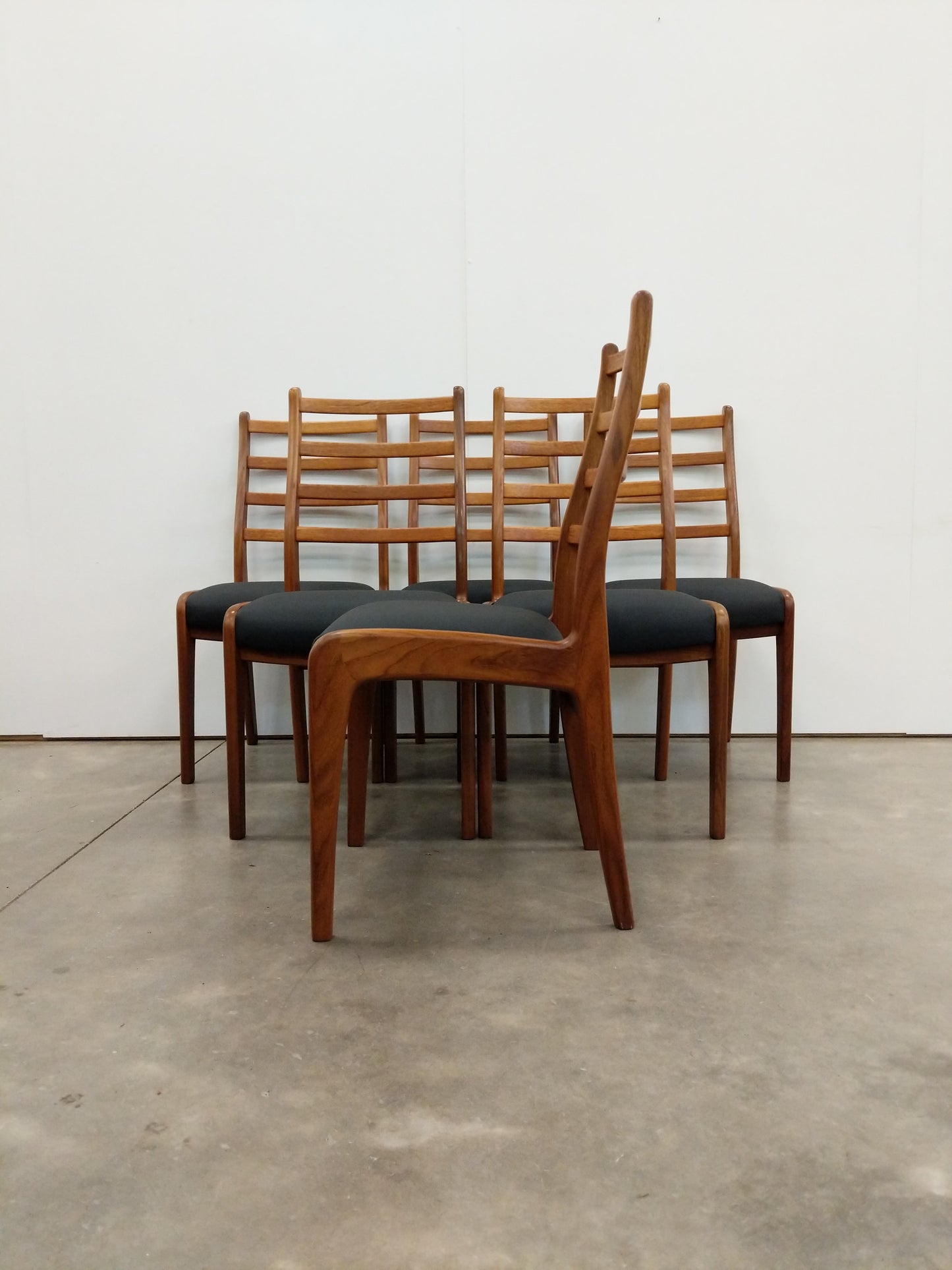 Set of 6 Vintage Mid Century Modern Dining Chairs by G Plan