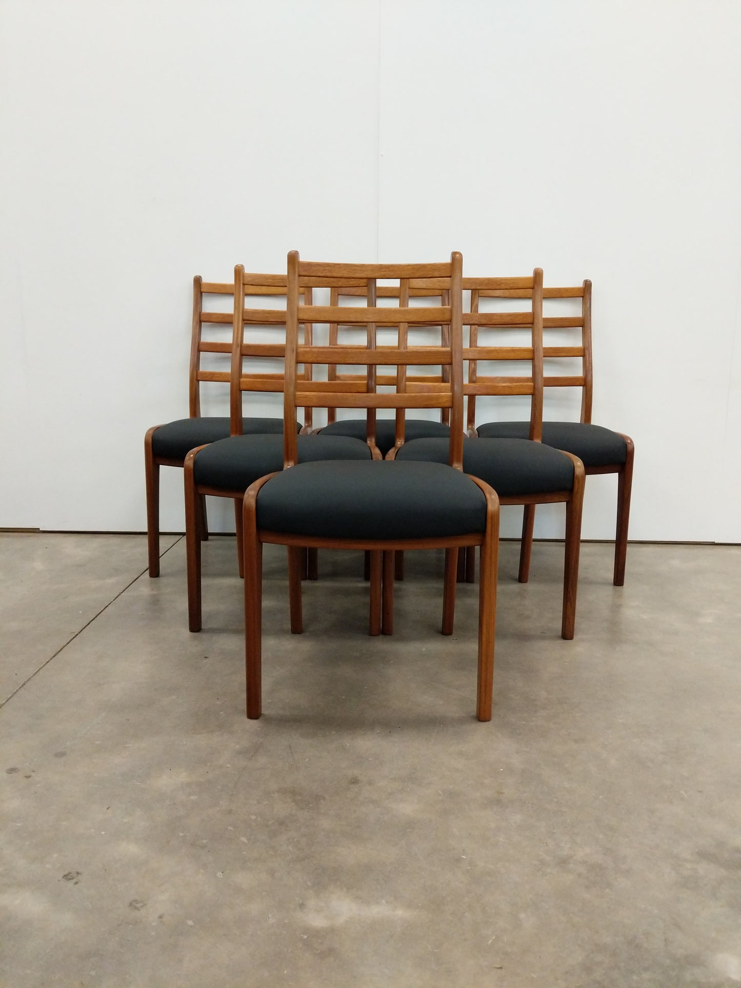 Set of 6 Vintage Mid Century Modern Dining Chairs by G Plan