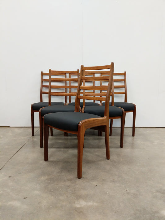 Set of 6 Vintage Mid Century Modern Dining Chairs by G Plan