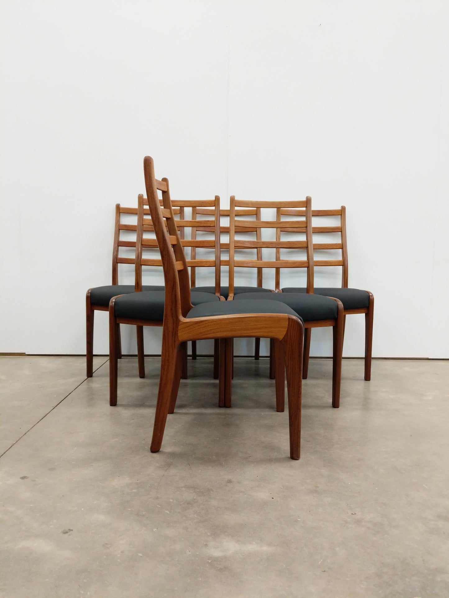 Set of 6 Vintage Mid Century Modern Dining Chairs by G Plan