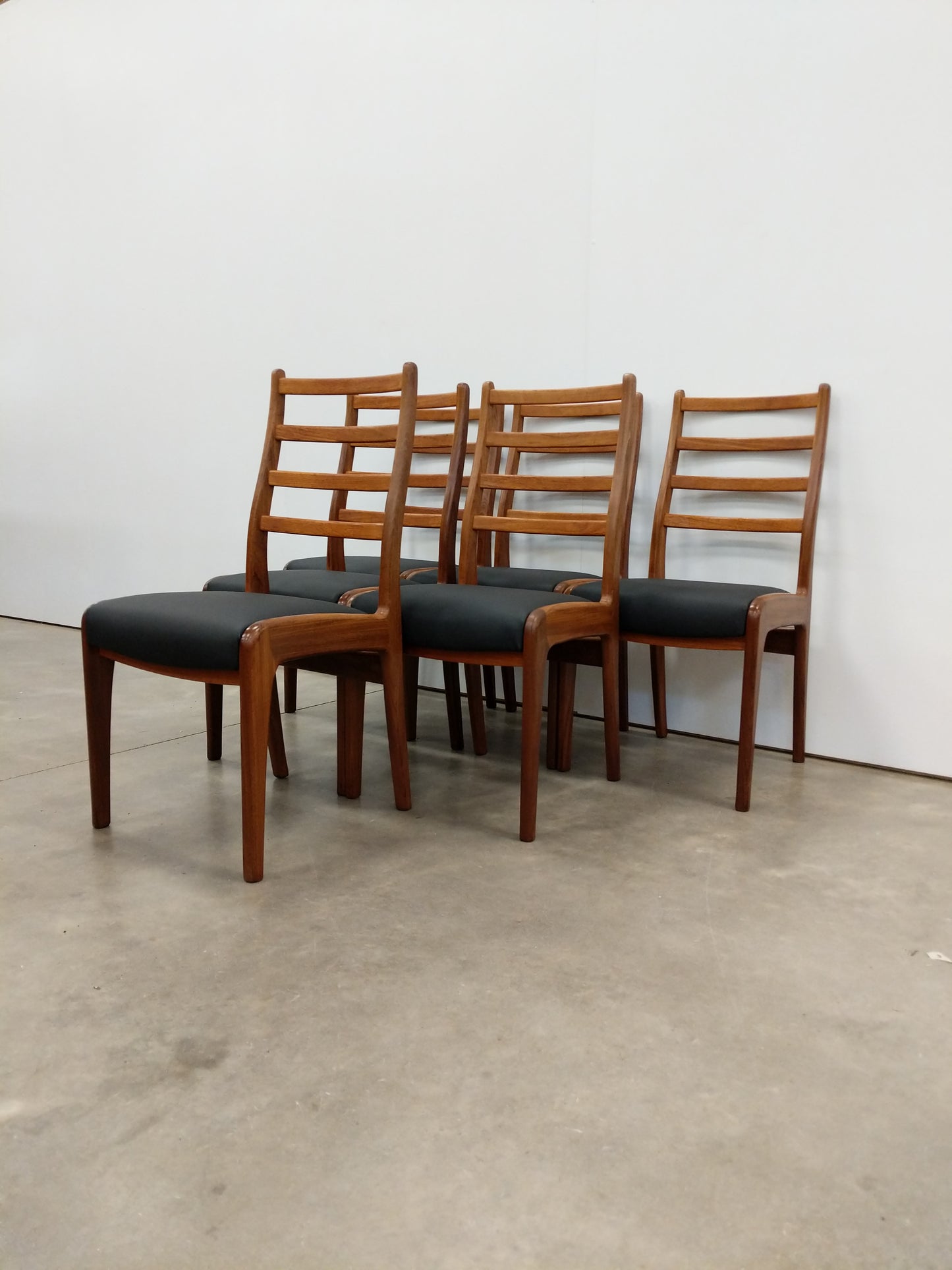Set of 6 Vintage Mid Century Modern Dining Chairs by G Plan