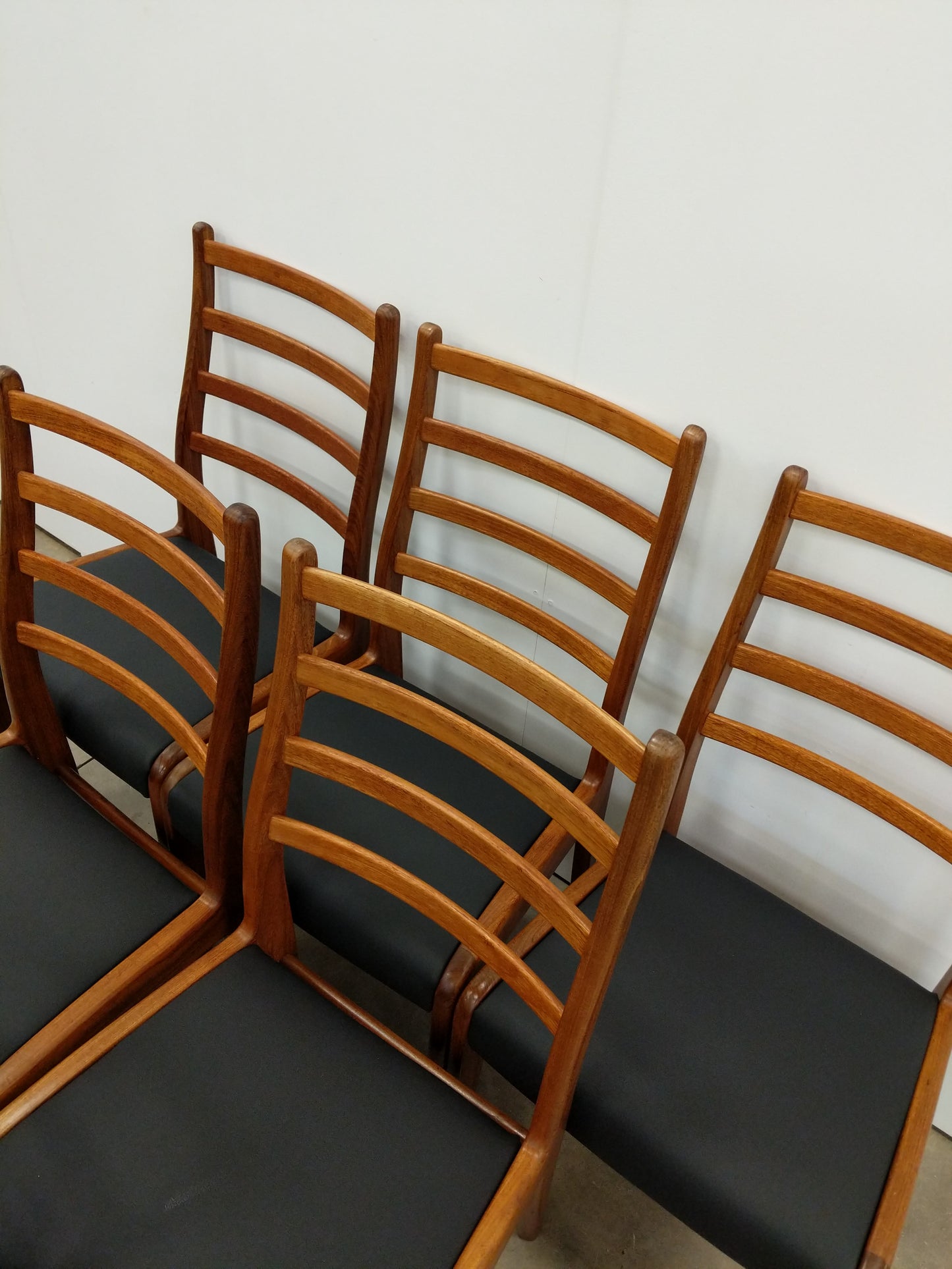 Set of 6 Vintage Mid Century Modern Dining Chairs by G Plan