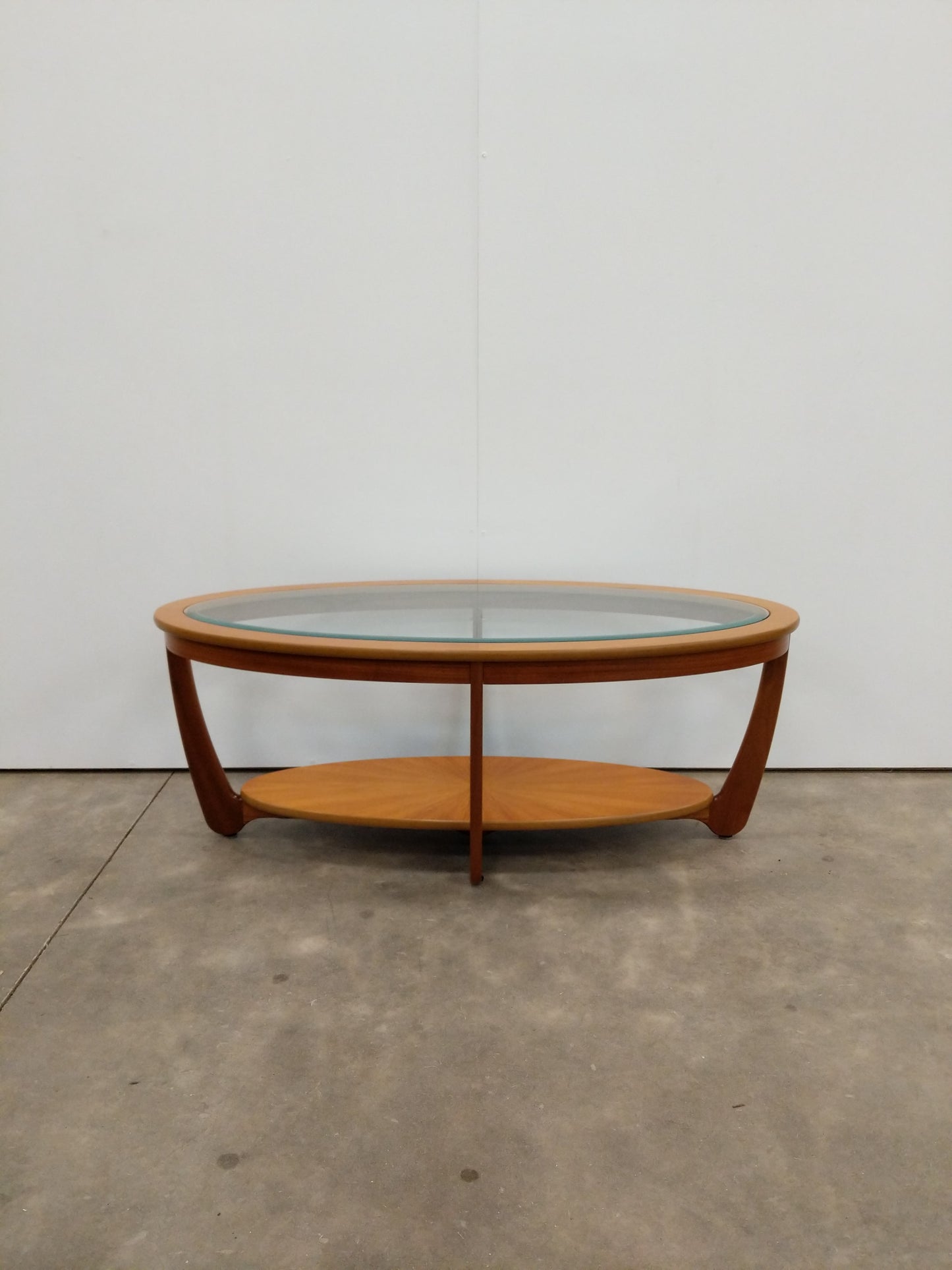 Vintage Mid Century Modern Teak Coffee Table by Nathan Furniture