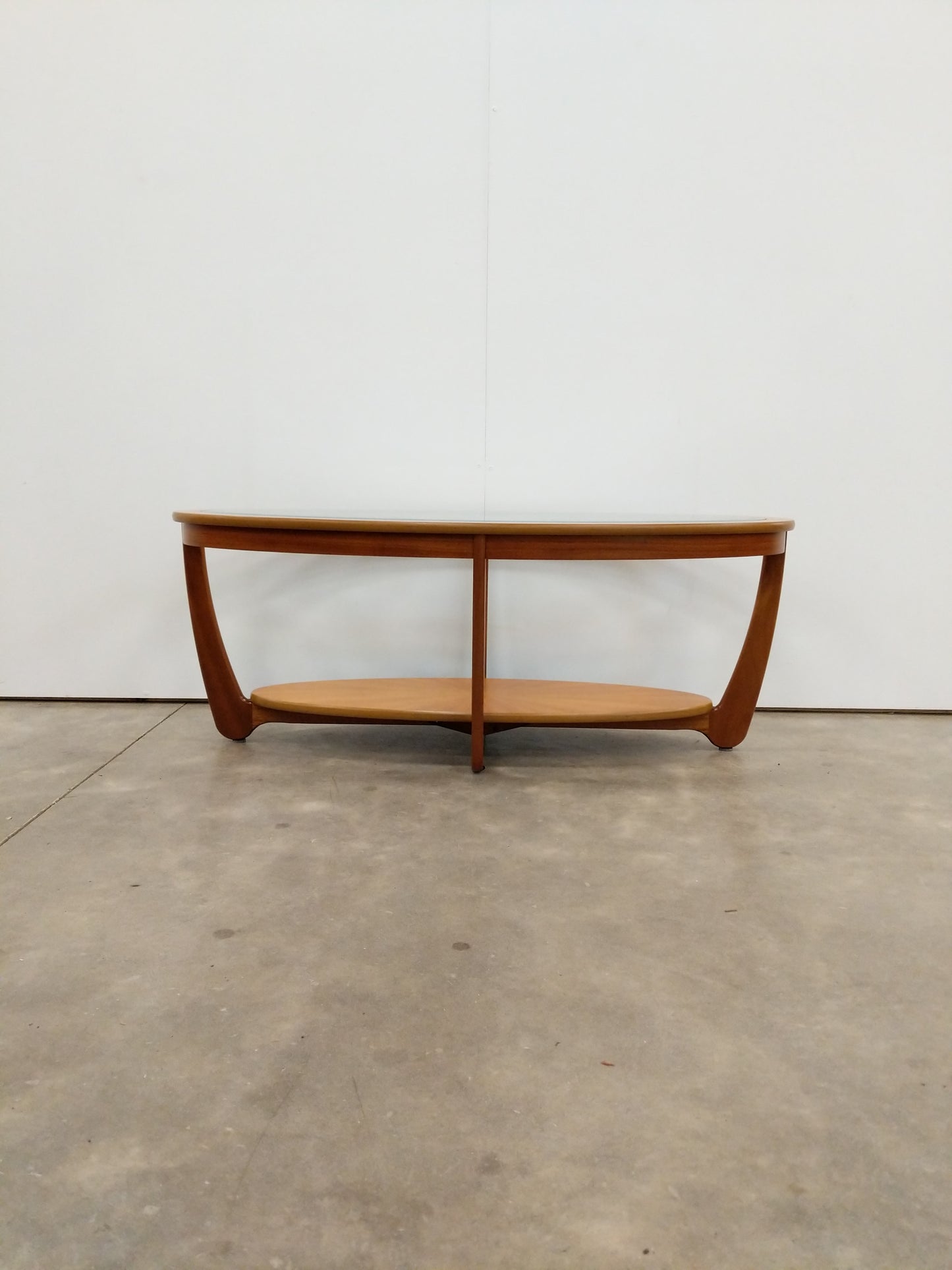 Vintage Mid Century Modern Teak Coffee Table by Nathan Furniture