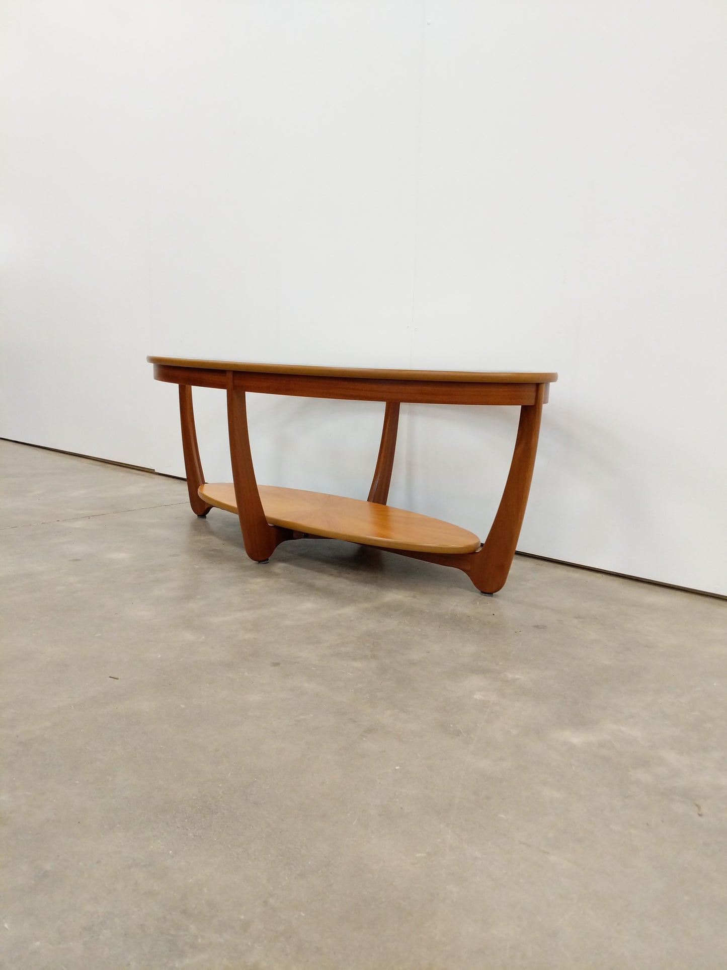 Vintage Mid Century Modern Teak Coffee Table by Nathan Furniture