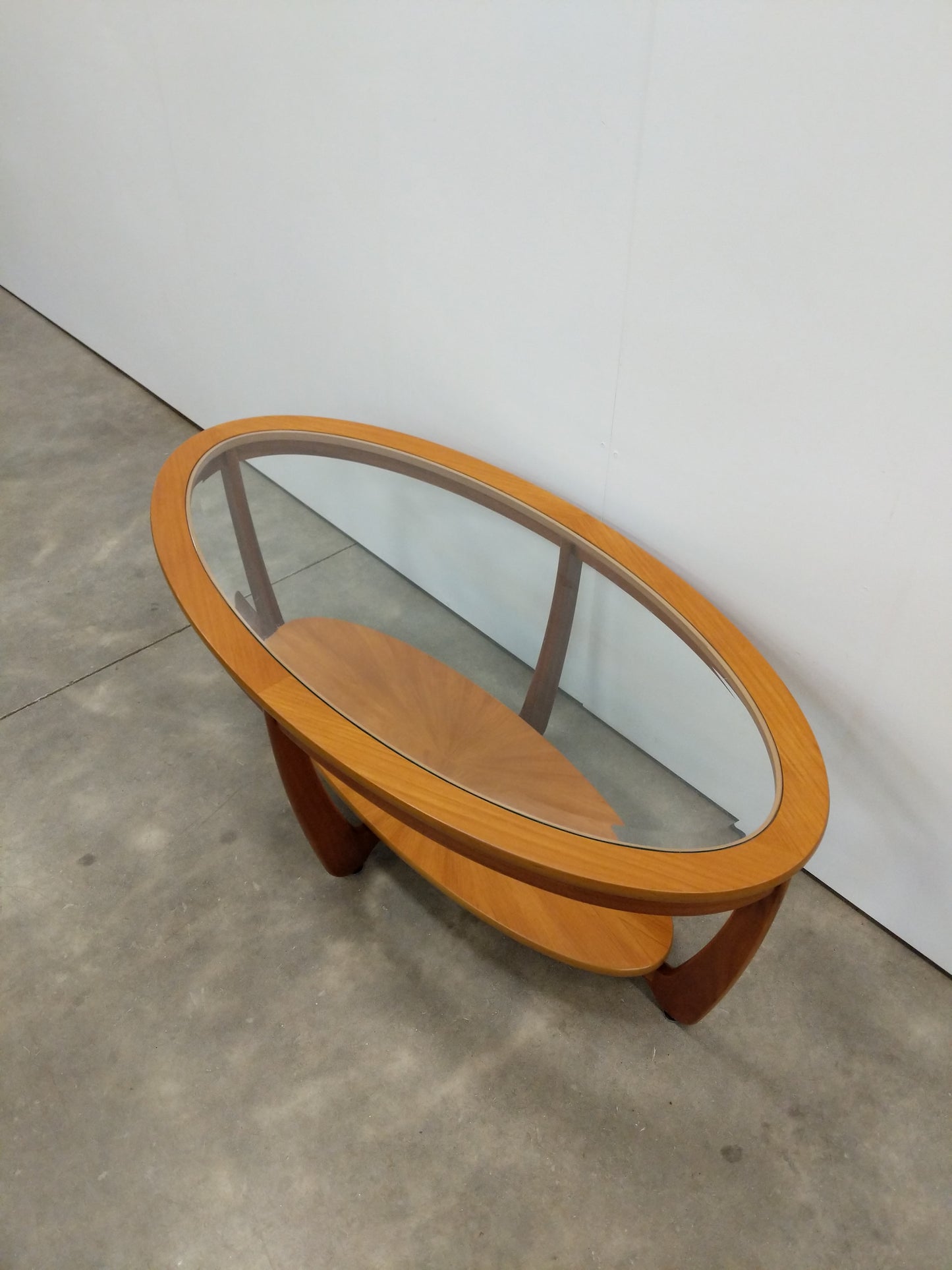 Vintage Mid Century Modern Teak Coffee Table by Nathan Furniture