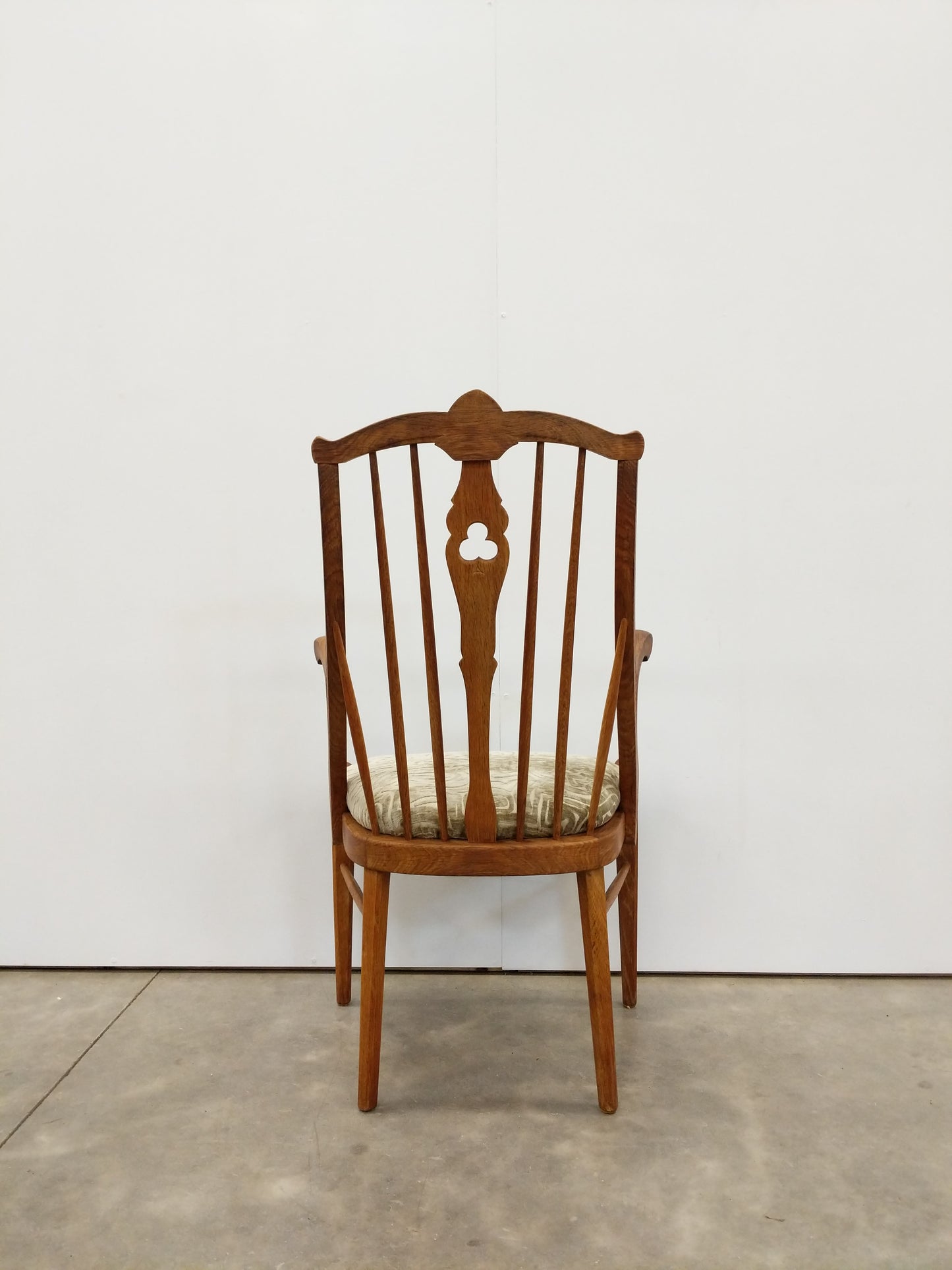 Antique Danish Oak Armchair