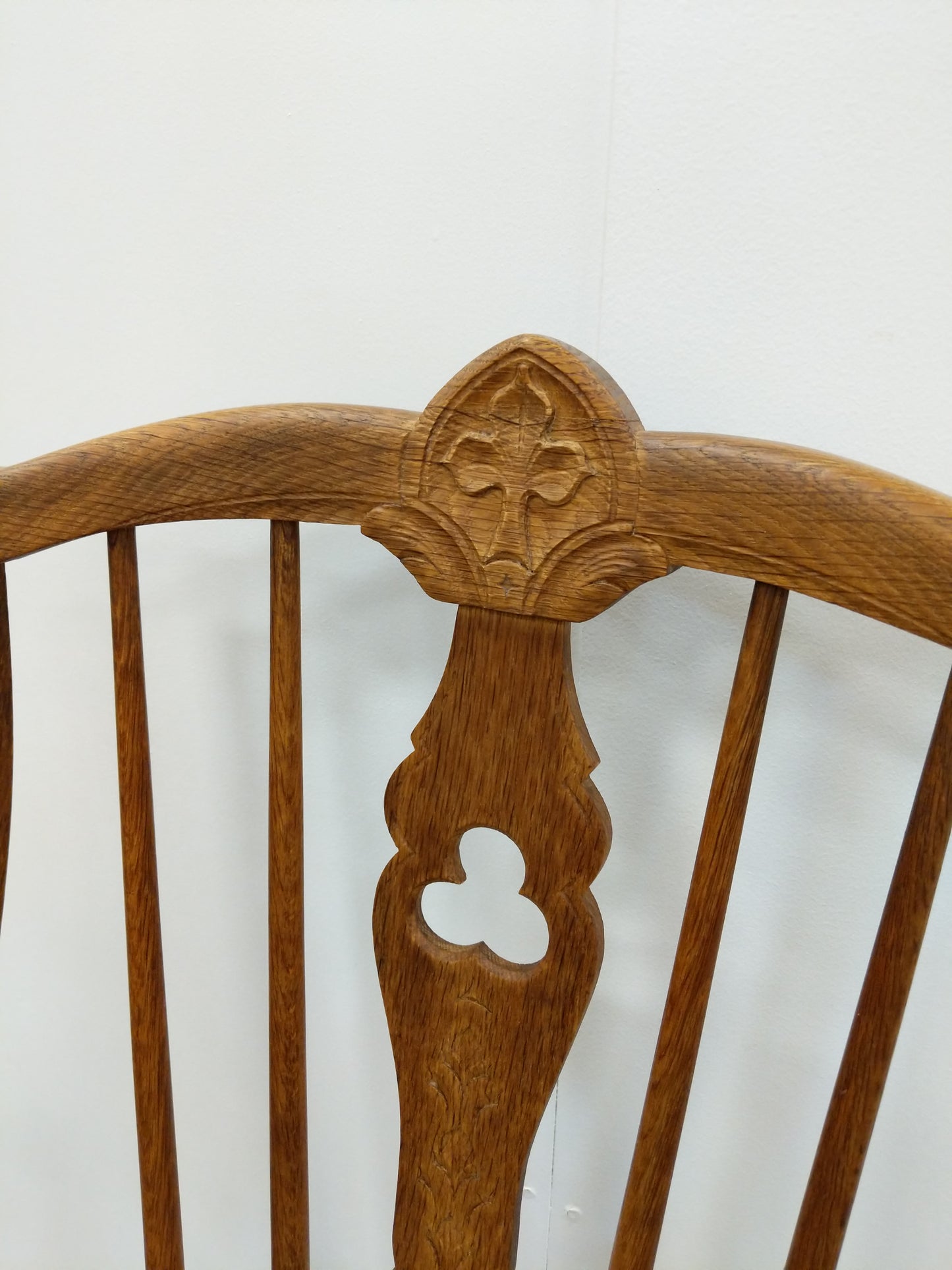Antique Danish Oak Armchair