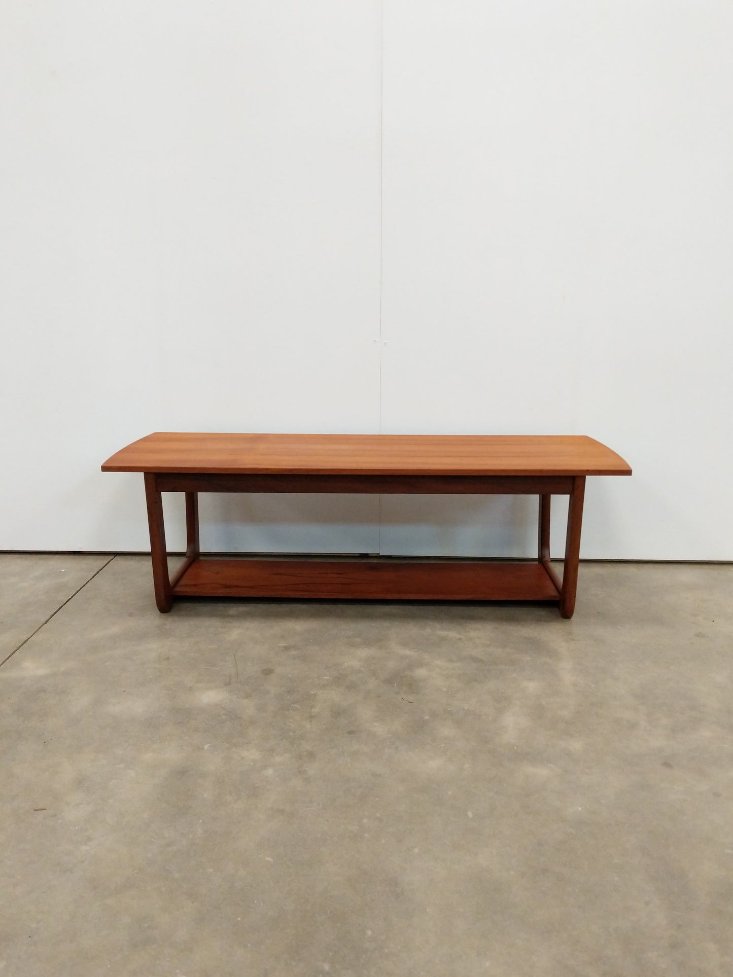Vintage Mid Century Modern Teak Coffee Table