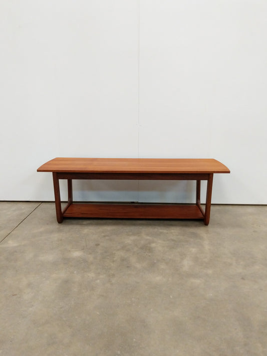 Vintage Mid Century Modern Teak Coffee Table