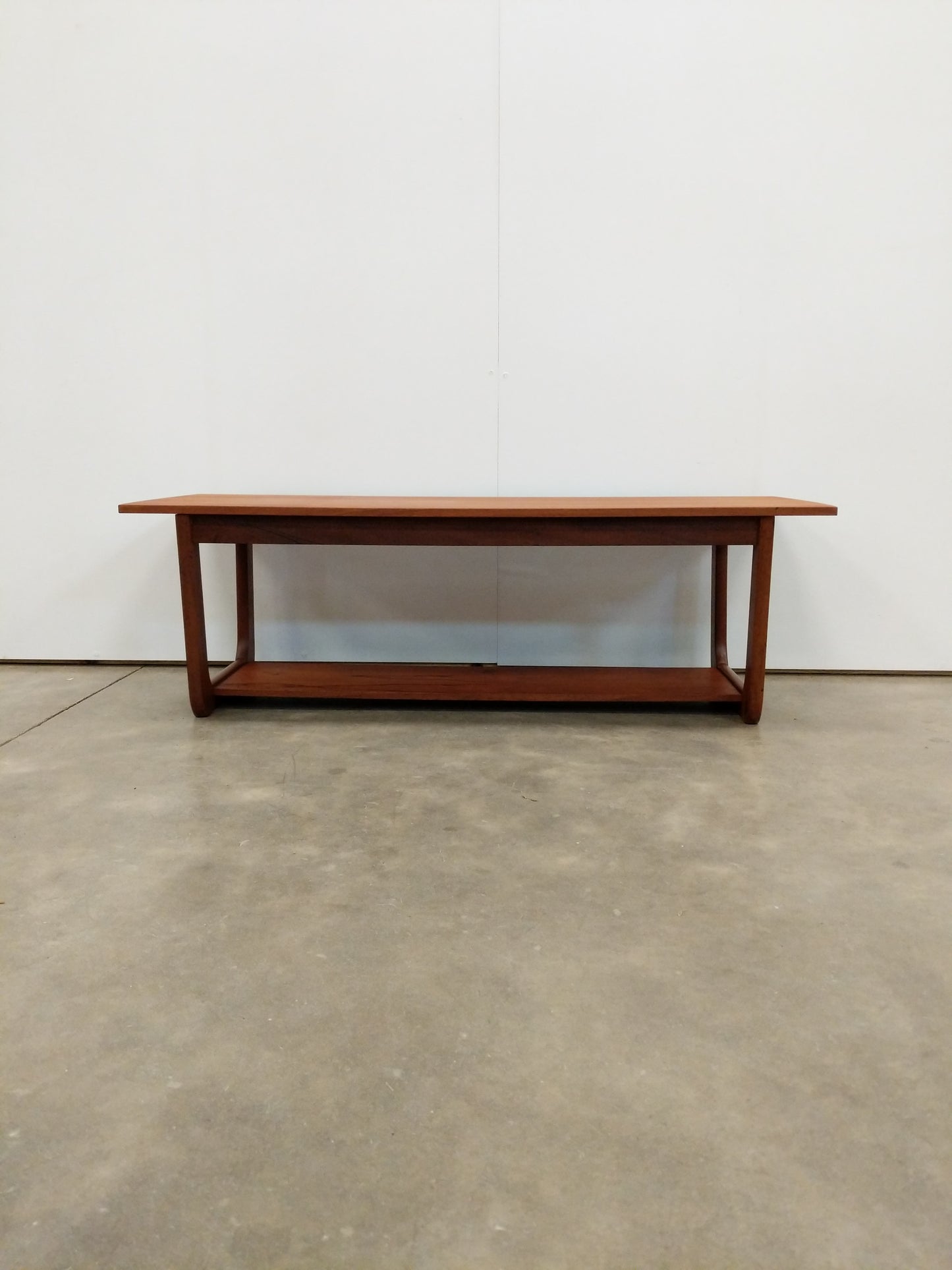 Vintage Mid Century Modern Teak Coffee Table