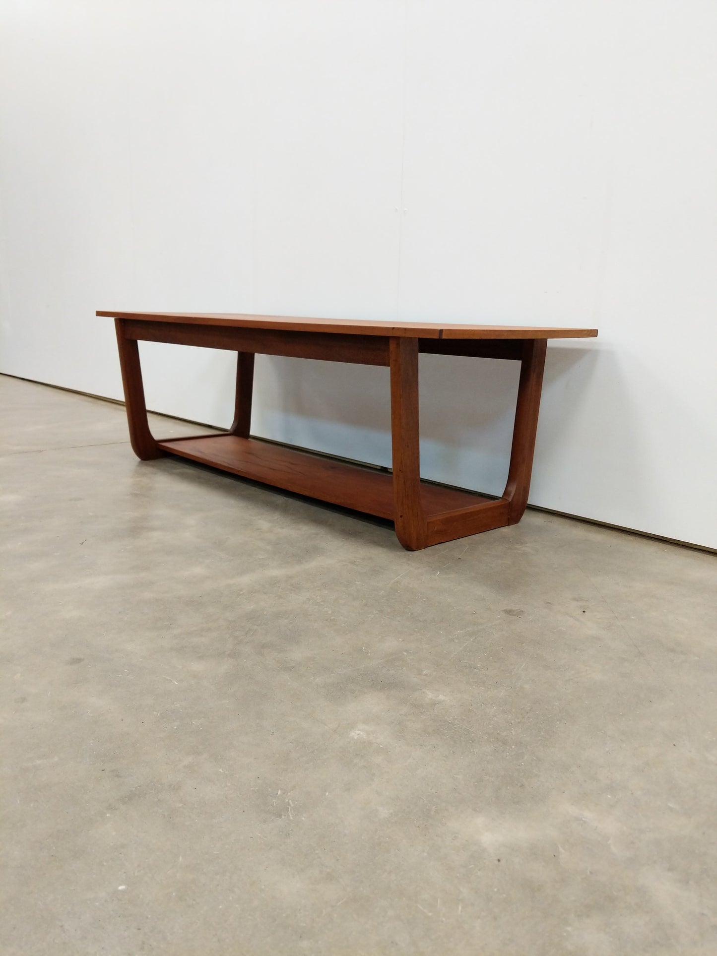 Vintage Mid Century Modern Teak Coffee Table