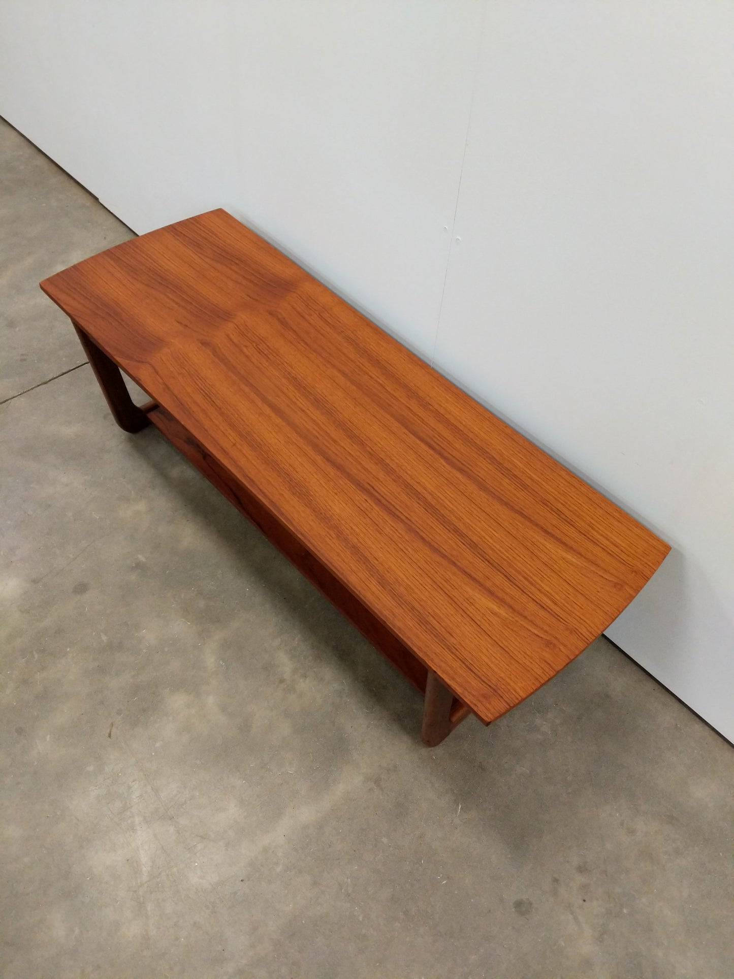 Vintage Mid Century Modern Teak Coffee Table