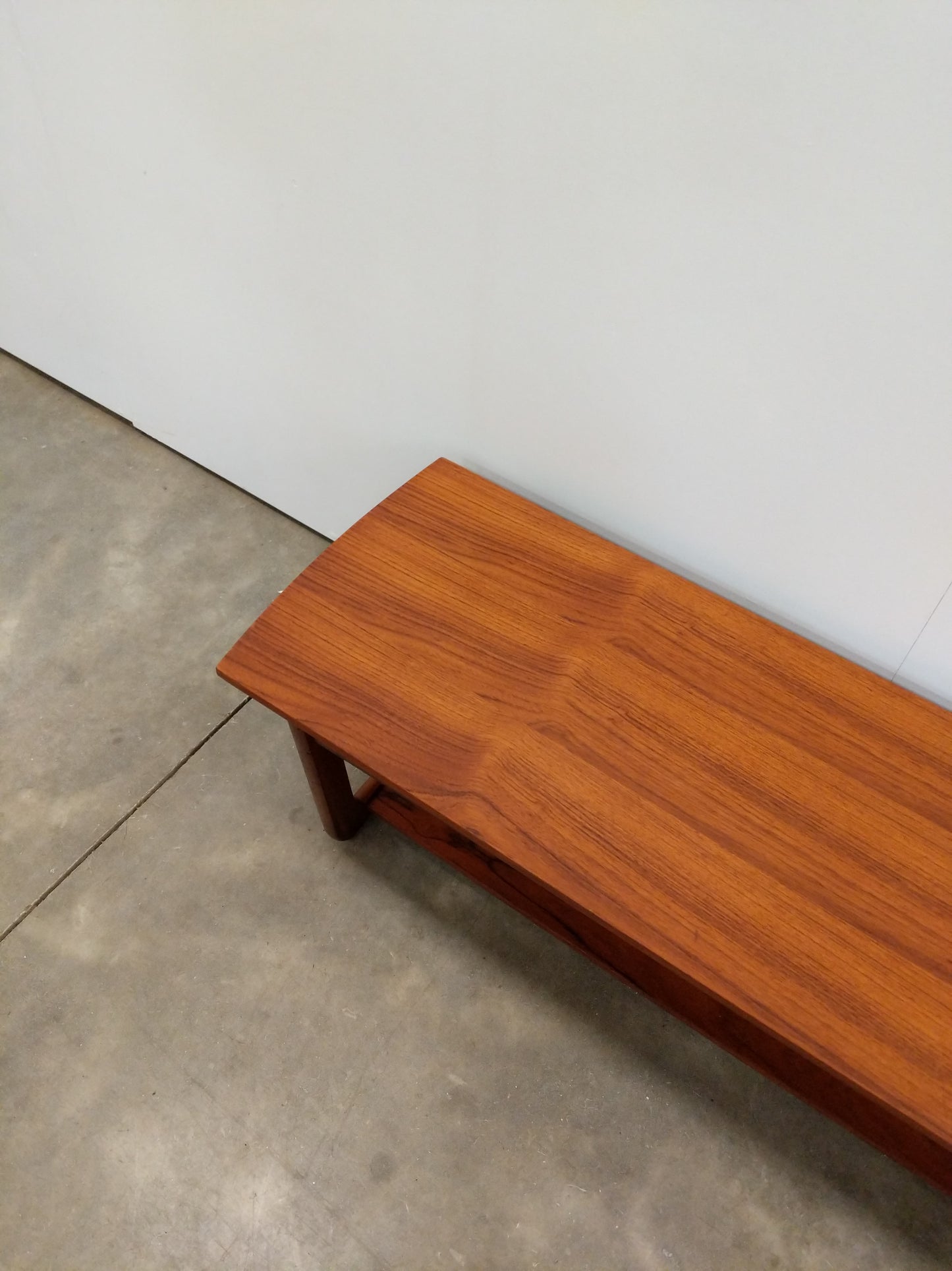 Vintage Mid Century Modern Teak Coffee Table