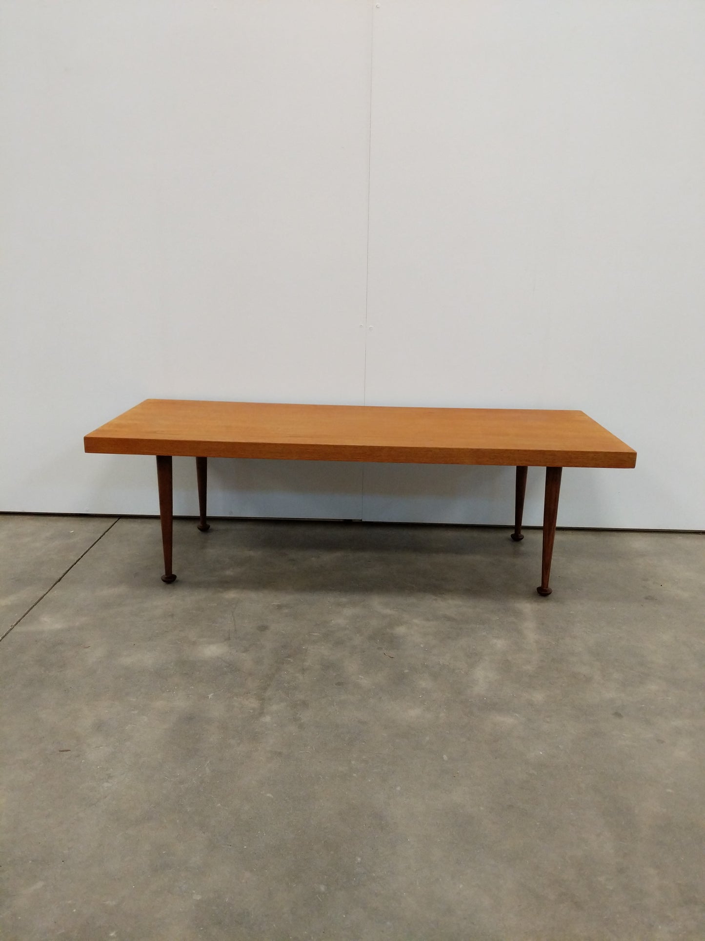 Vintage Mid Century Modern Teak Coffee Table by Meredew