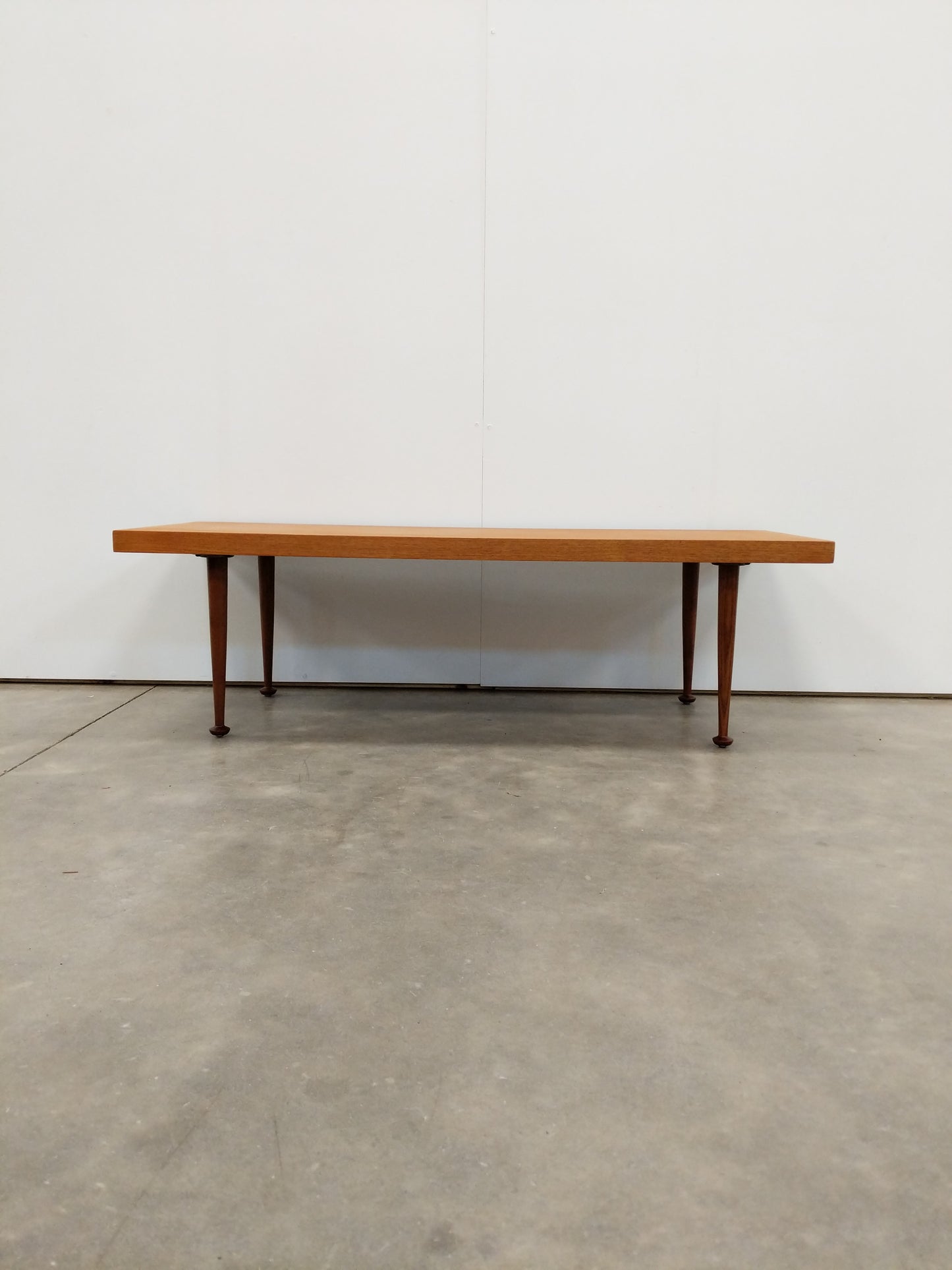 Vintage Mid Century Modern Teak Coffee Table by Meredew