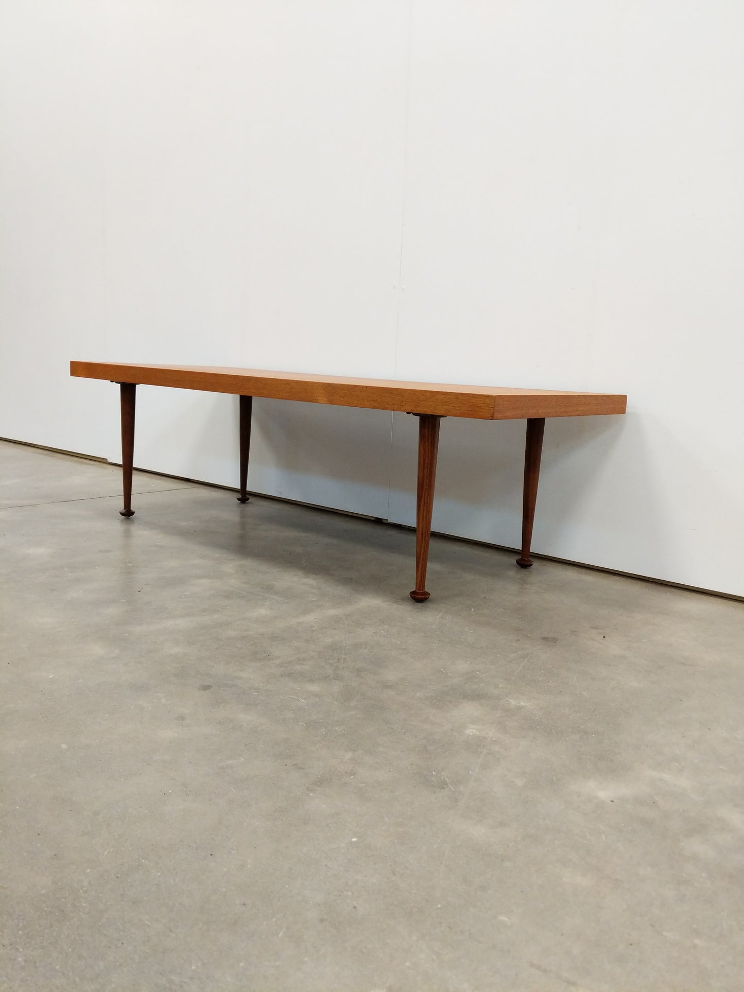 Vintage Mid Century Modern Teak Coffee Table by Meredew