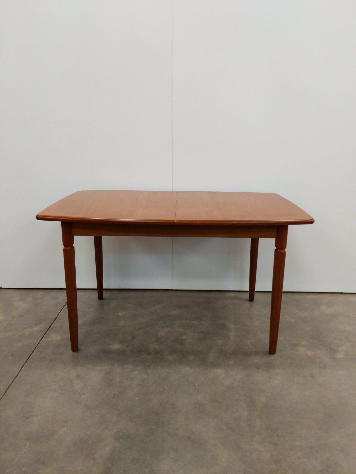 Vintage Mid Century Modern Teak Extendable Dining Table by Meredew