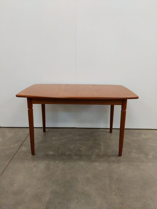 Vintage Mid Century Modern Teak Extendable Dining Table by Meredew