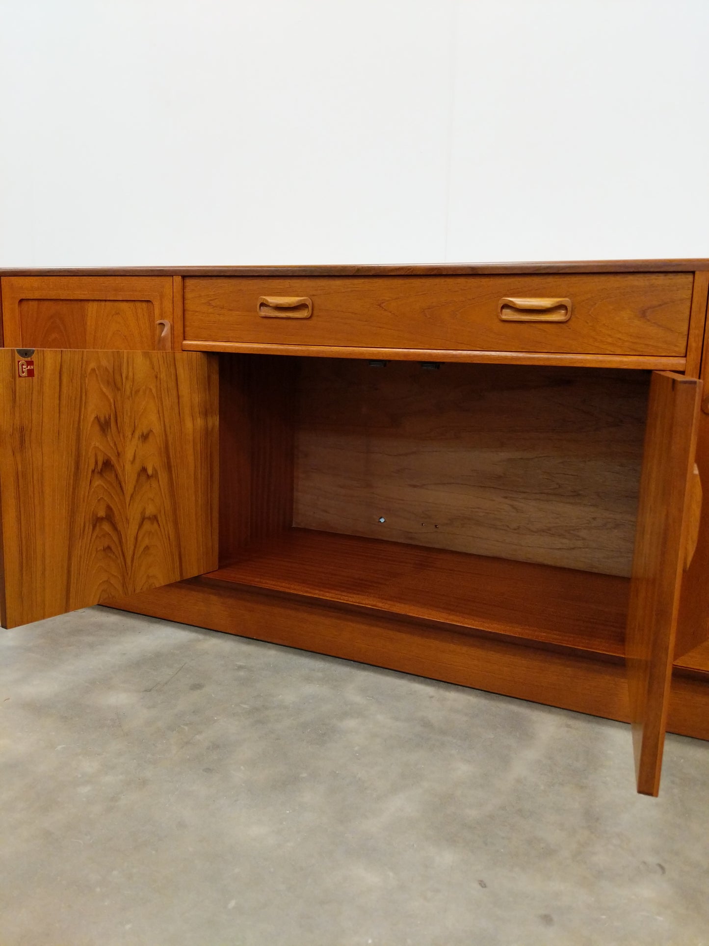 Vintage Mid Century Modern Teak Credenza by G Plan
